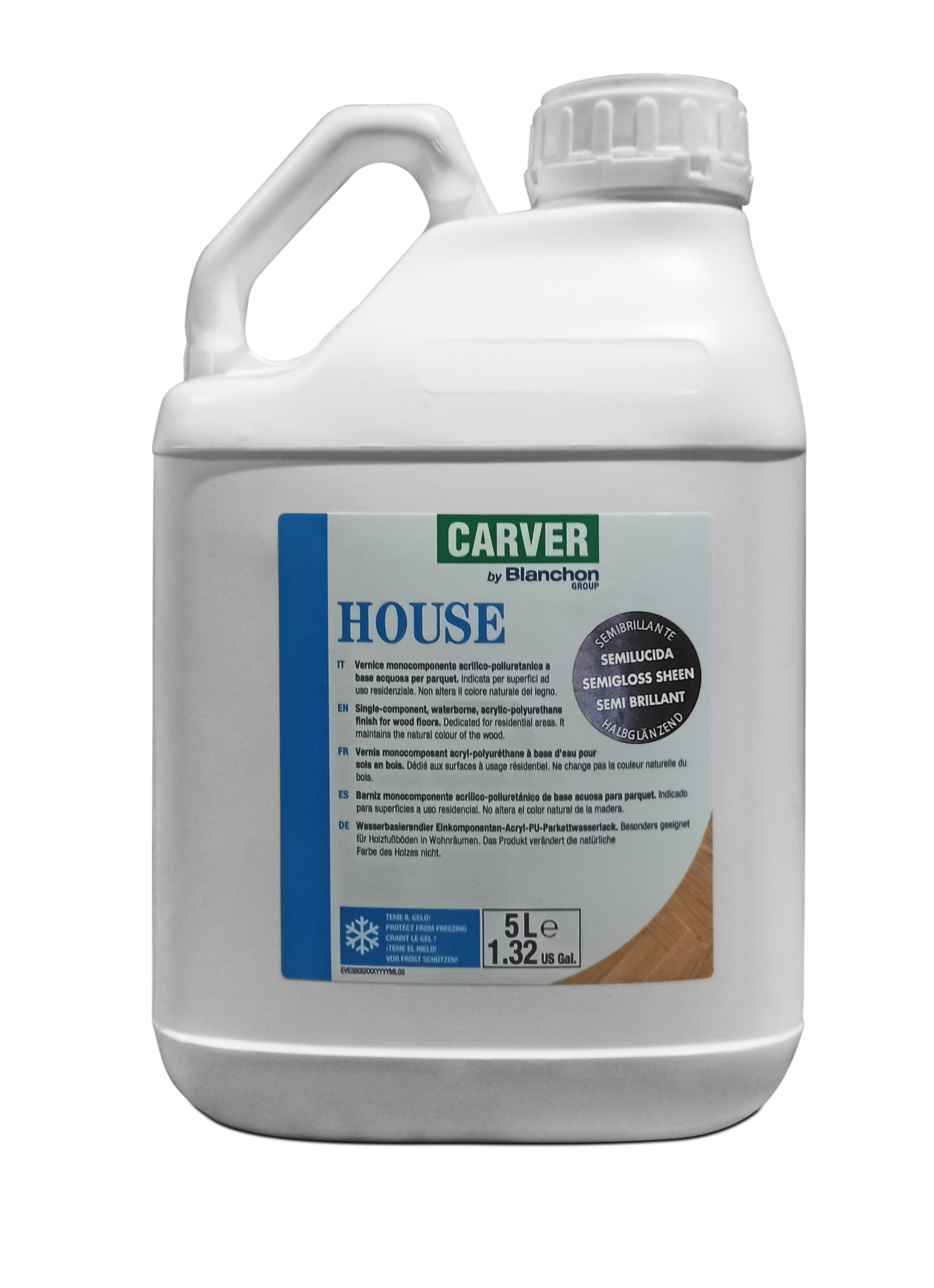 House Barniz para Pisos de Madera en Interiores a Base de Agua