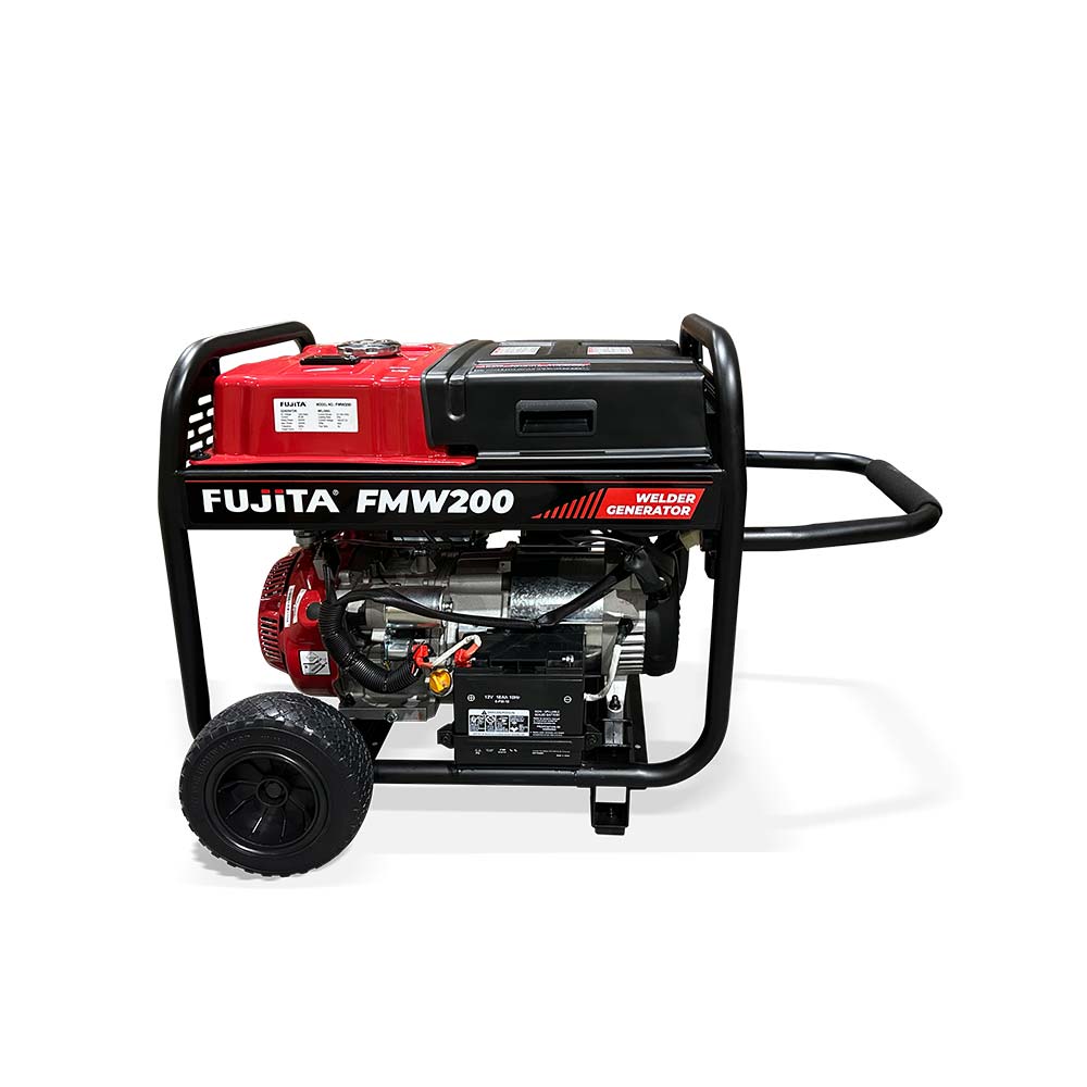 Motosoldador A Gasolina De 200 Amp FMW200 Fujita | 5.0 Kw | Arranque Eléctrico y Manual