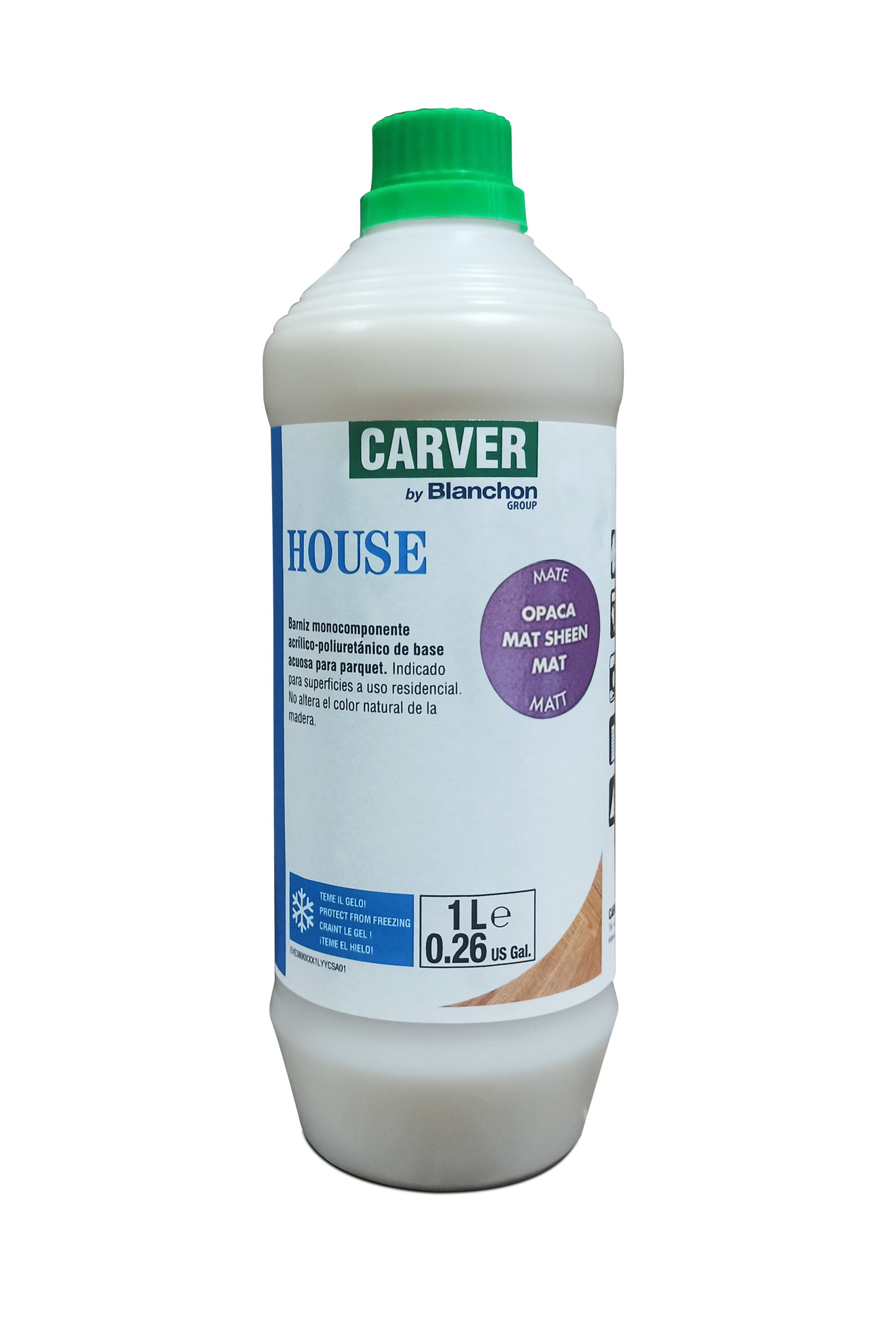 House Barniz para Pisos de Madera en Interiores a Base de Agua