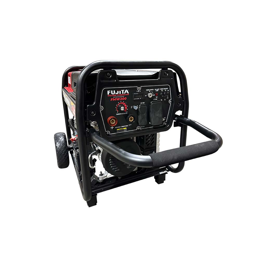 Motosoldador A Gasolina De 200 Amp FMW200 Fujita | 5.0 Kw | Arranque Eléctrico y Manual