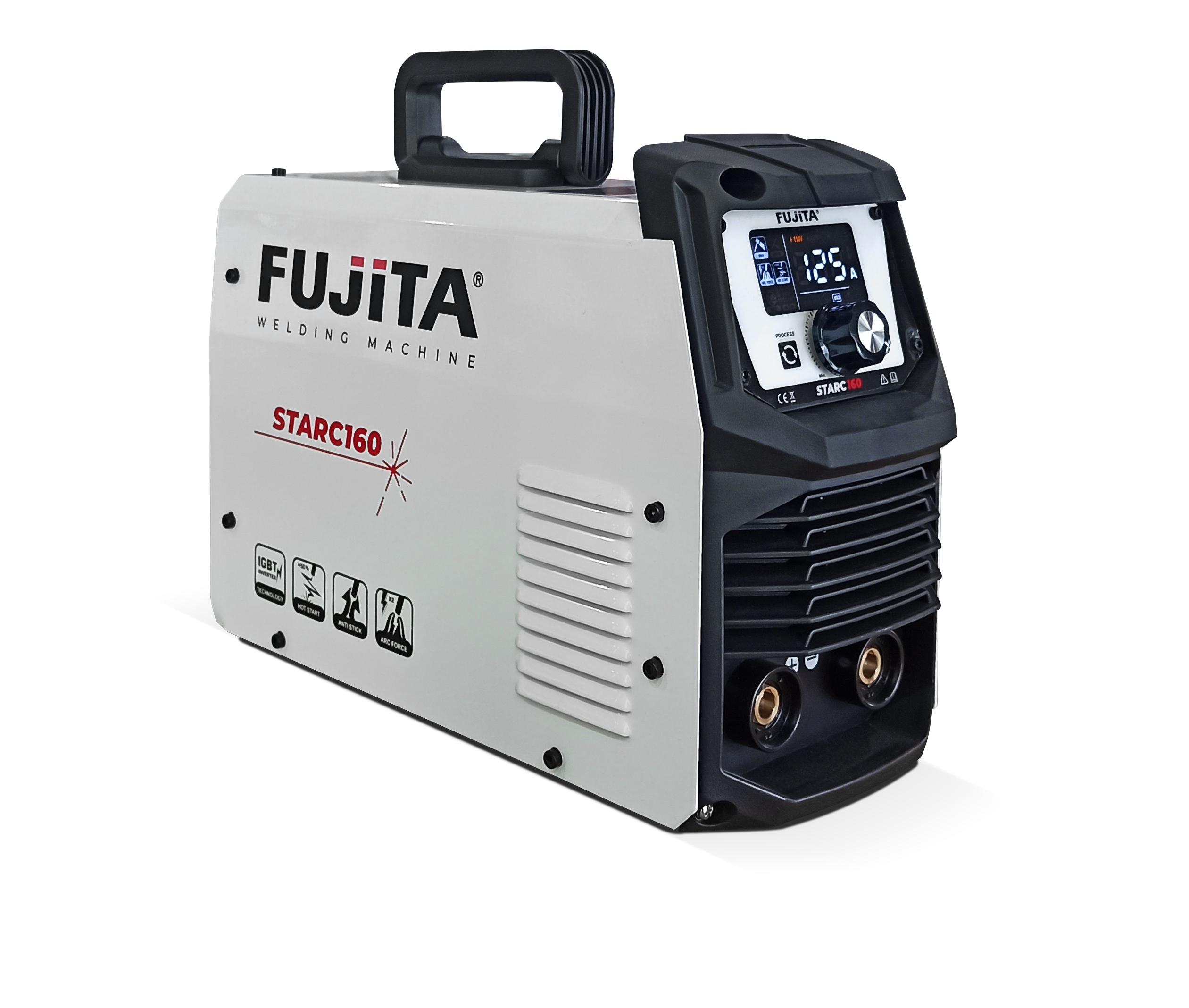 Soldador Inversor De 160 Amp STARC160 Fujita | Compacto y Versátil | Uso Profesional