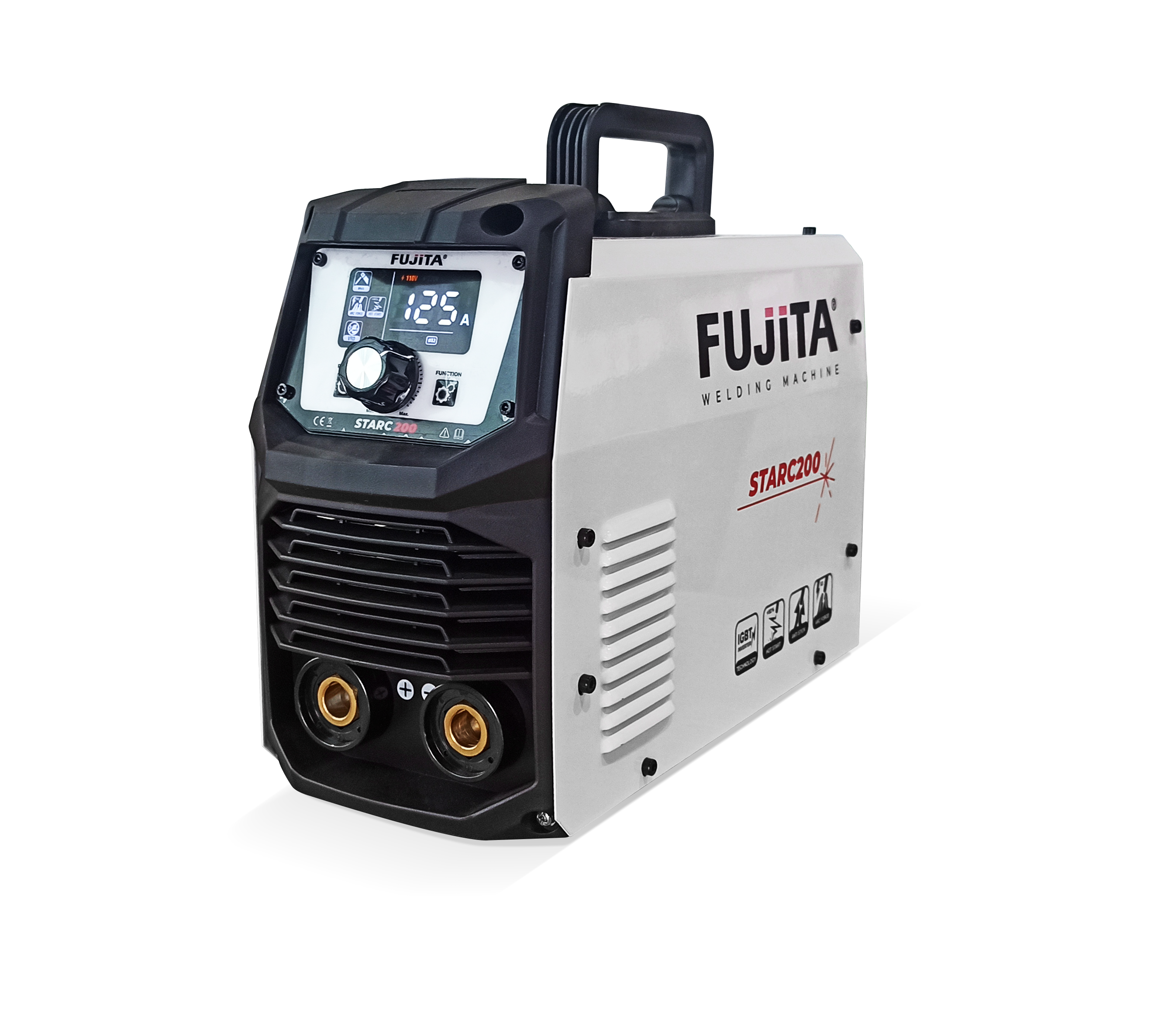 Soldador Inversor De 200 Amp STARC200 Fujita | Compacto y Versátil | Uso Profesional