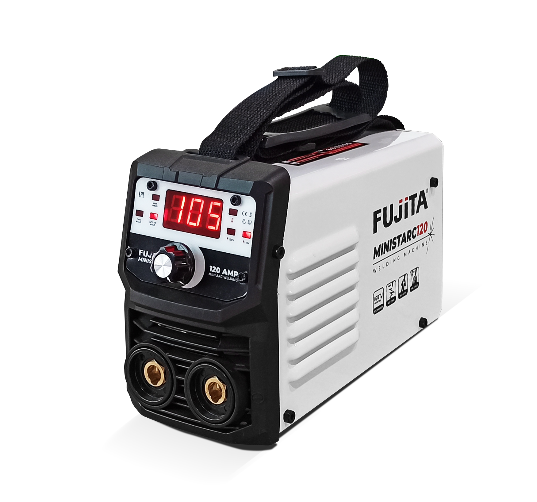Soldador Inversor De 120 Amp MINISTARC120 Fujita | Compacto y Versátil | Uso Ocasional y Profesional