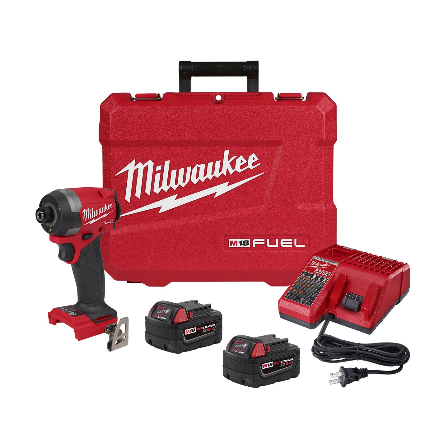 Atornillador De Impacto Hexagonal Inalámbrico Milwaukee De 1/4" Pulg. 