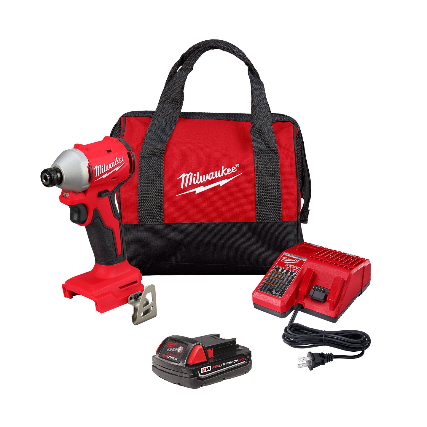 Atornillador De Impacto Inalámbrico Milwaukee De 1/4" Pulg.