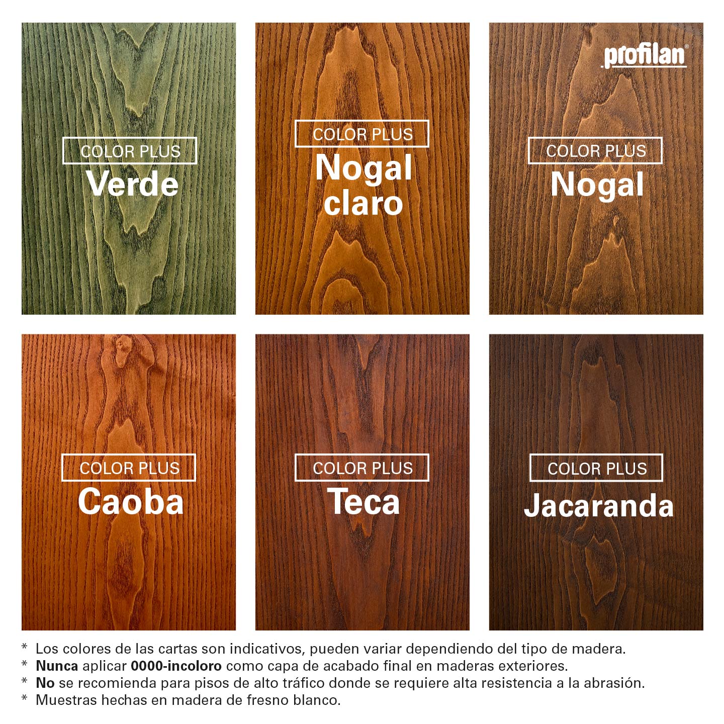 Profilan Color Plus | Recubrimiento (Lasur) Para Protección de Madera en Exteriores | Para Fachadas, Puertas, Ventanas y Pérgolas | Base Solvente