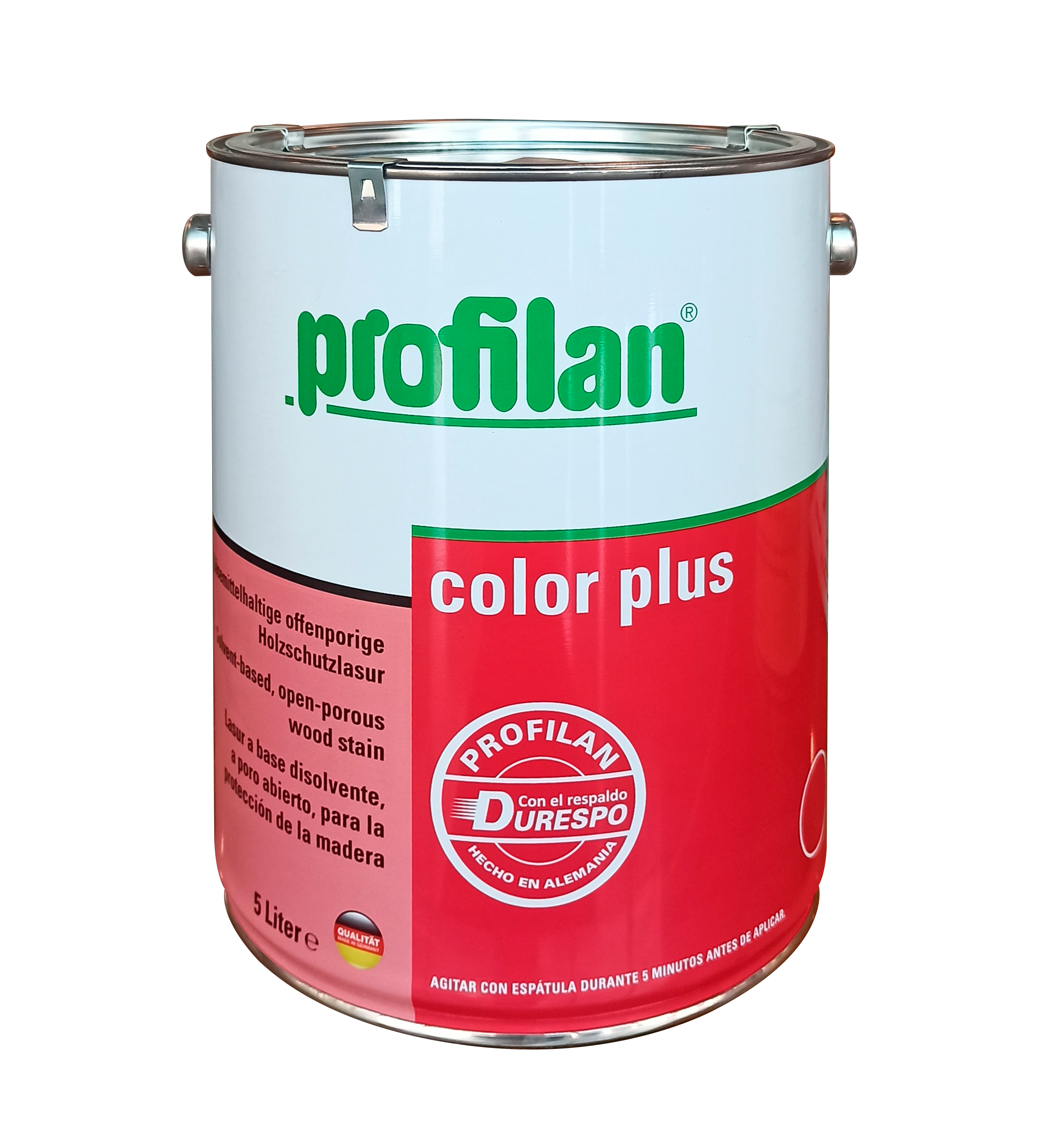 Profilan Color Plus | Recubrimiento (Lasur) Para Protección de Madera en Exteriores | Para Fachadas, Puertas, Ventanas y Pérgolas | Base Solvente