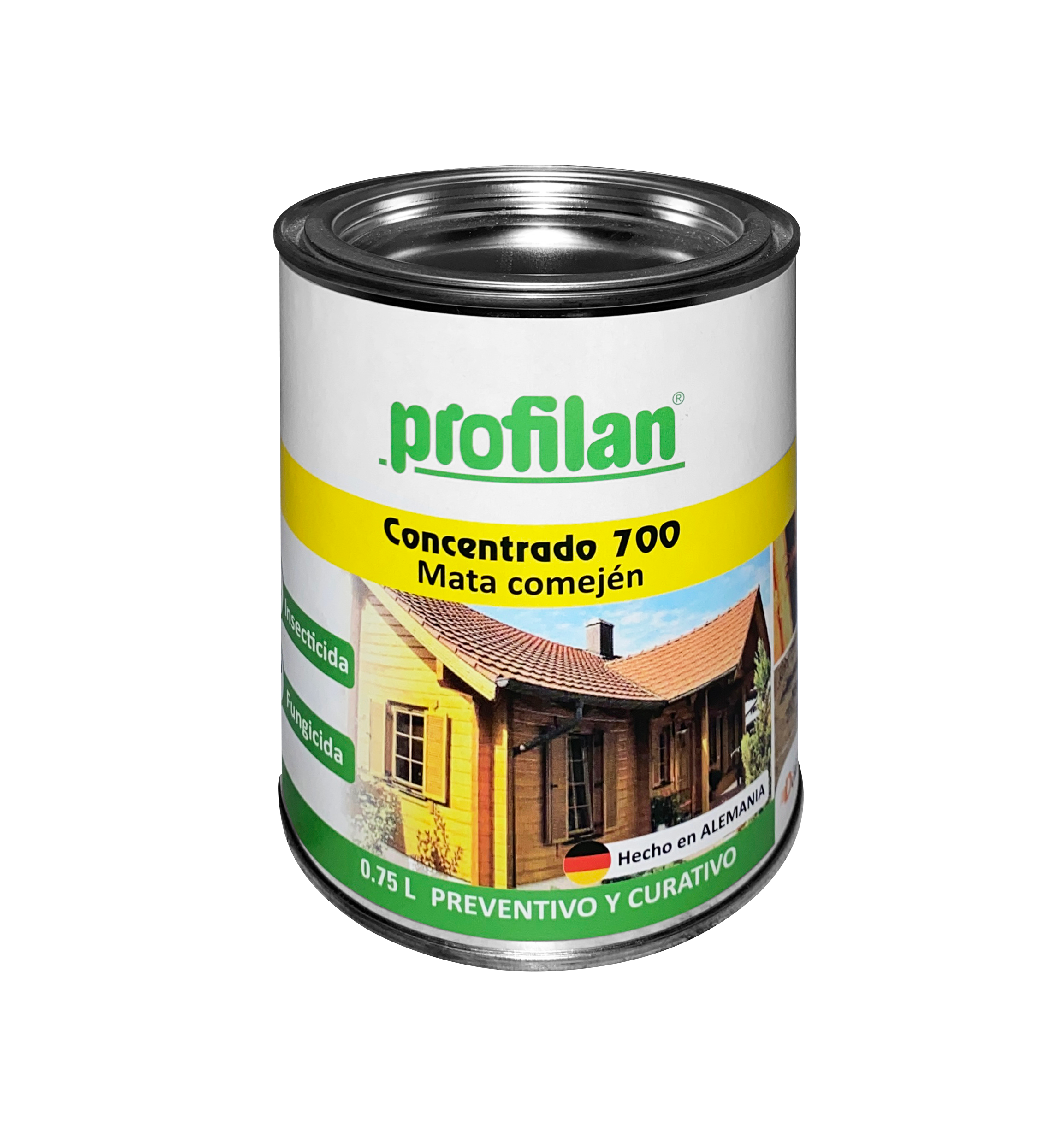 Profilan Concentrado 700 | Inmunizante Para Madera | Previene y Erradica el Comején, Termitas y Gorgojo | Base Solvente