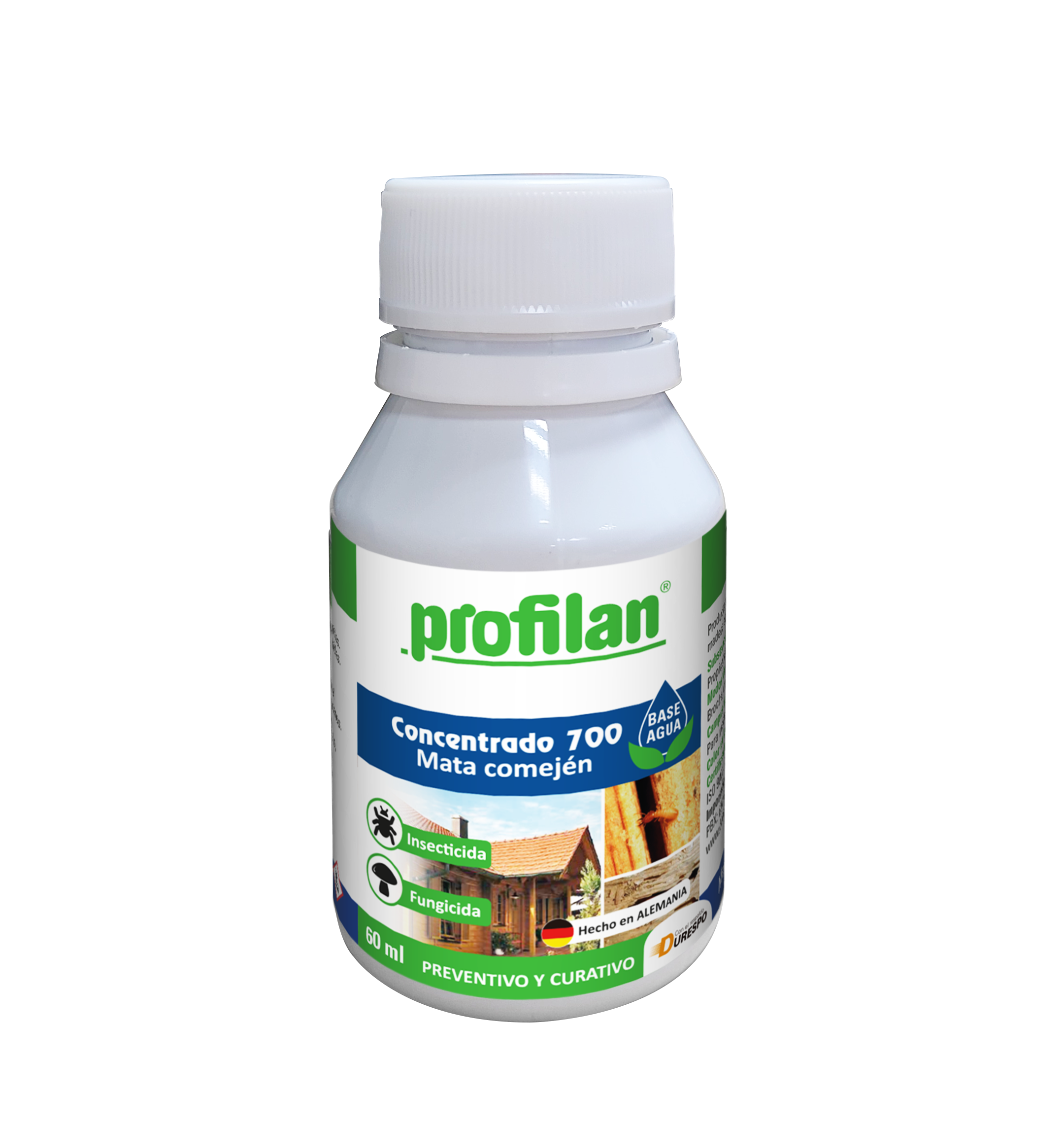 Profilan Concentrado 700W | Inmunizante Para Madera | Previene y Erradica El Comején, Termitas y Gorgojo | Base Agua