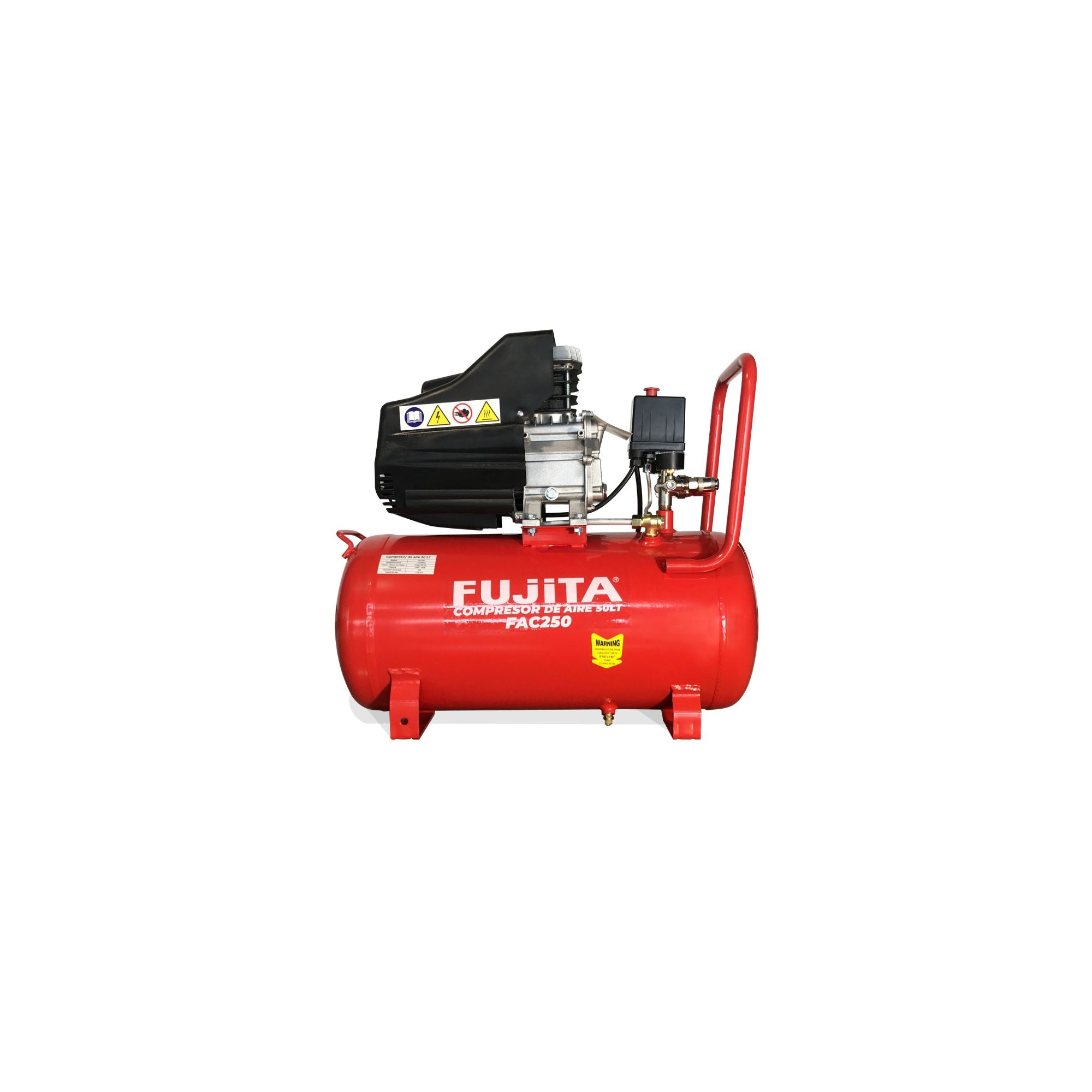 Compresor De Aire De 2.5 HP FAC250L Fujita | Tanque 50 Litros