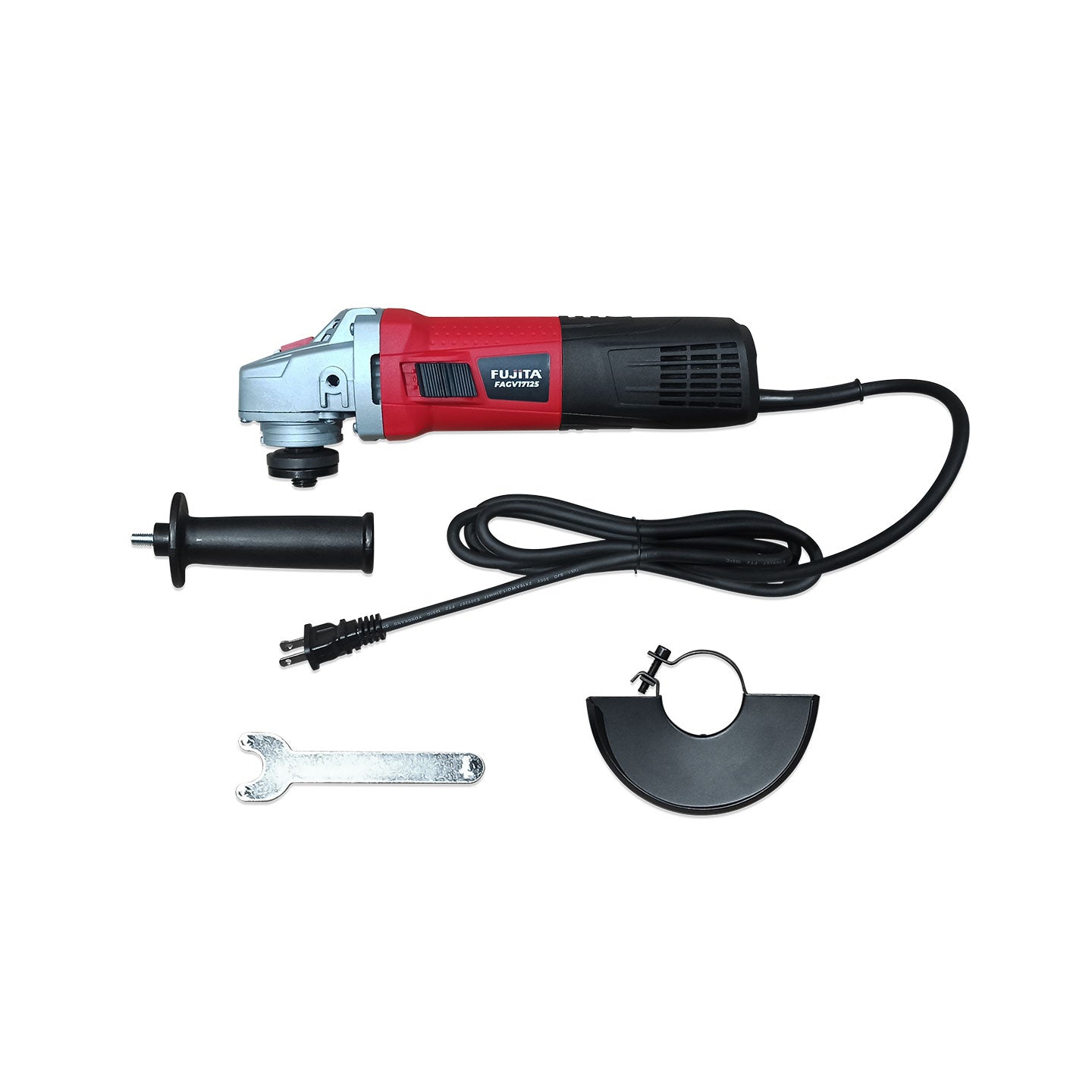 Pulidora De 1.700W FAGV17125 Fujita | Diámetro de 4 1/2" - 5" | Velocidad Variable | Uso Profesional