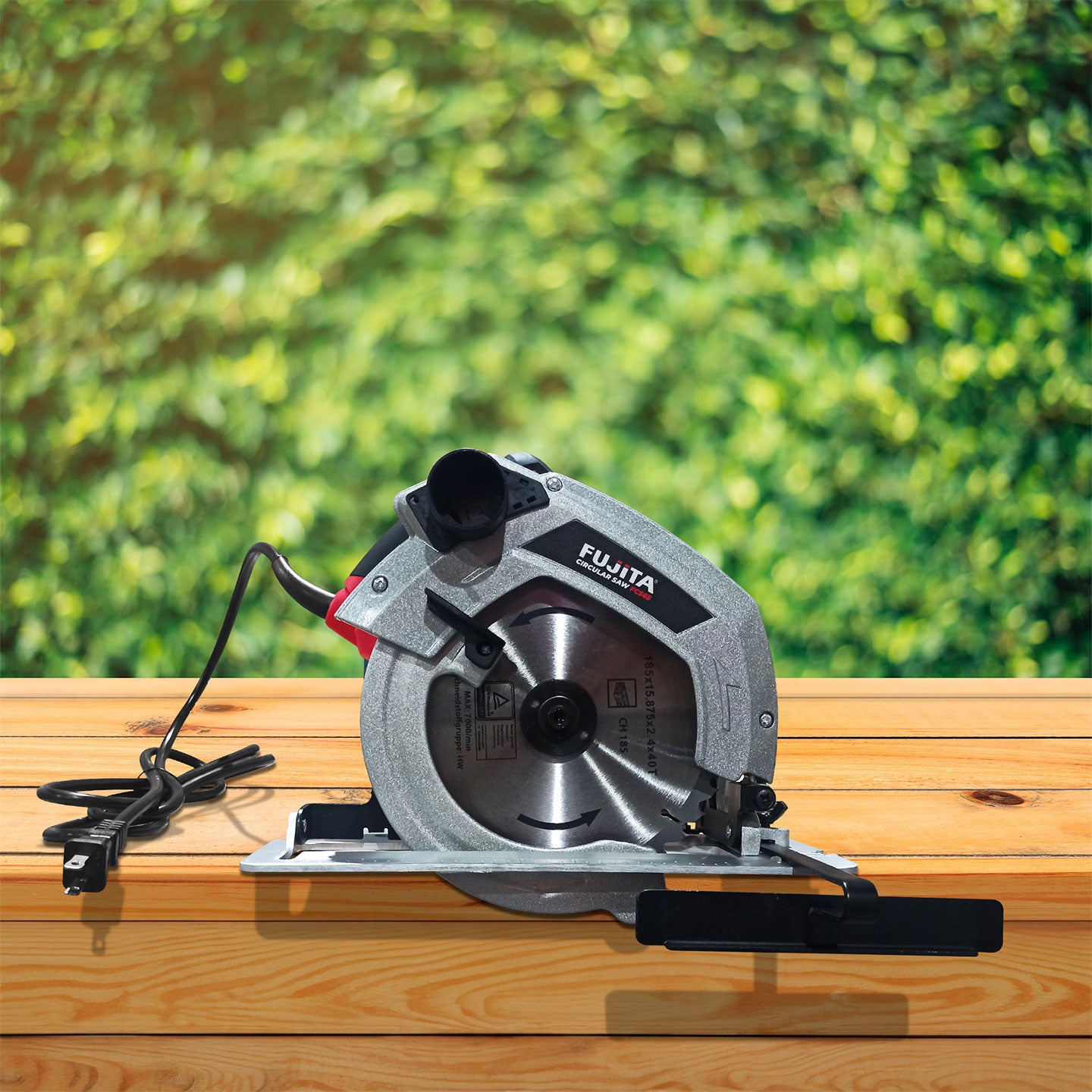 Sierra Circular De 1.400W FCS65 Fujita | Disco de 7 1/4" | Uso Profesional