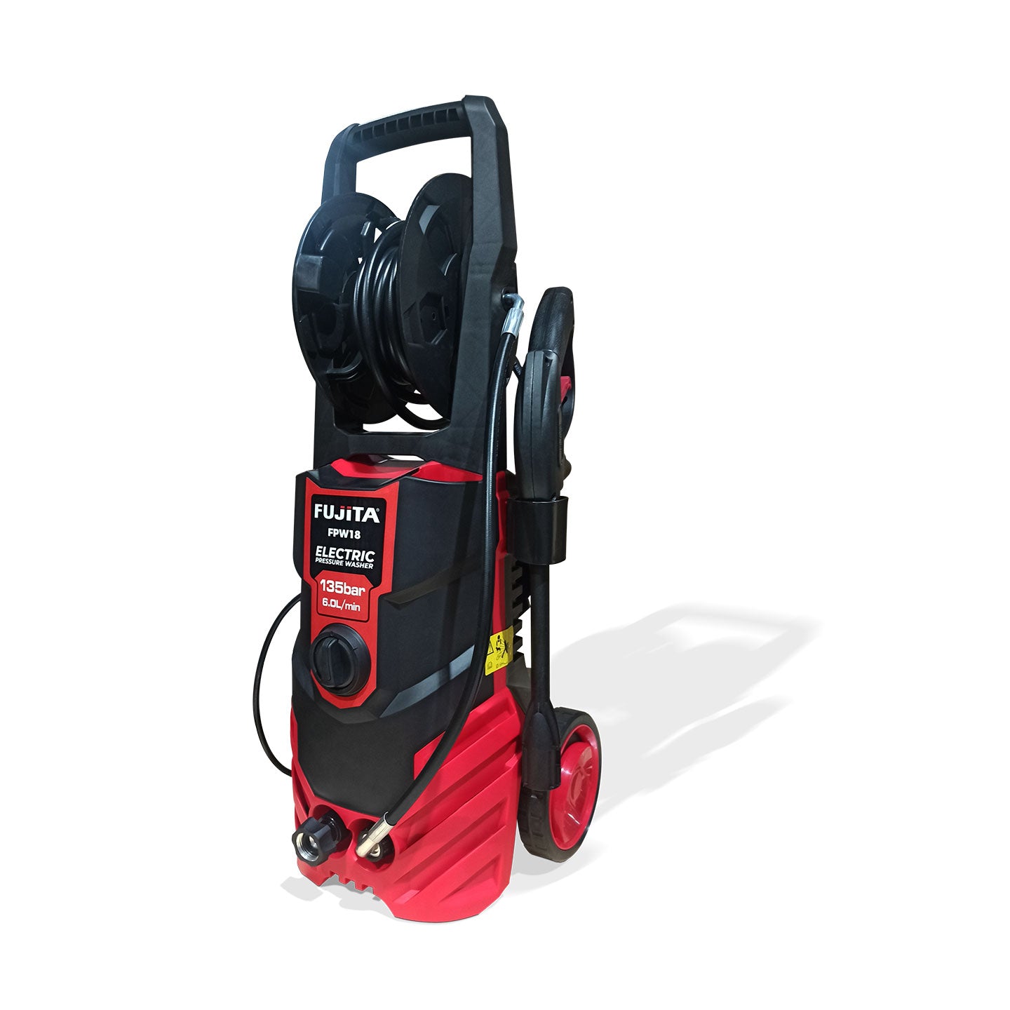 Hidrolavadora Eléctrica De 1800W FPW18 Fujita | 1960 PSI | 6.0 L/Min | Alta Presión