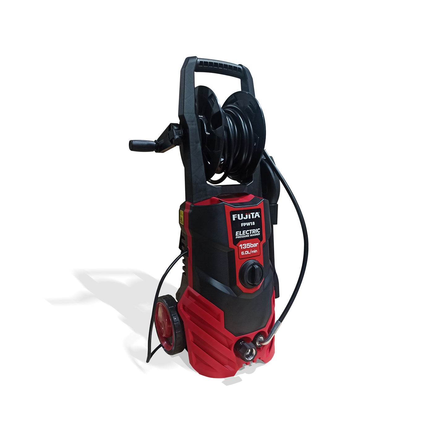 Hidrolavadora Eléctrica De 1800W FPW18 Fujita | 1960 PSI | 6.0 L/Min | Alta Presión