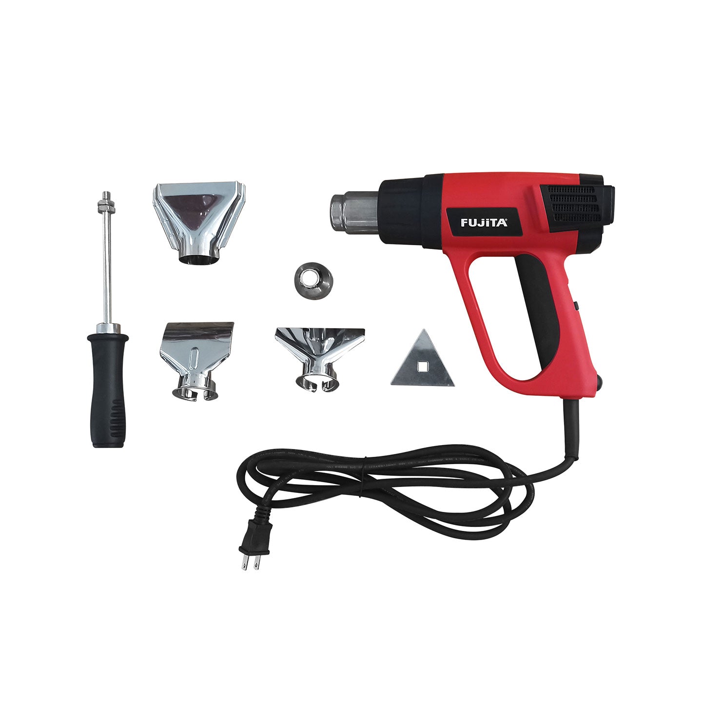 Pistola de Calor De 1.500W FR1620 Fujita | Uso Profesional