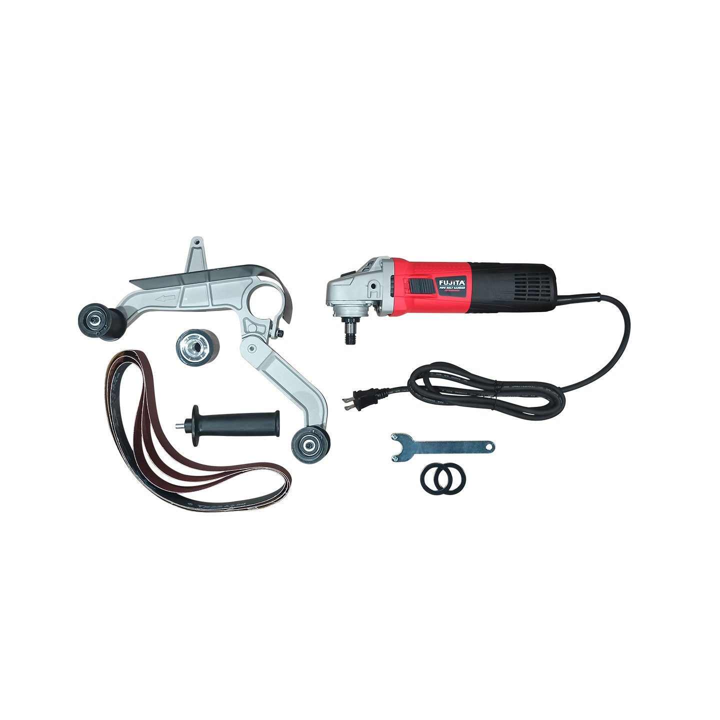 Satinadora De Tubos De 1.300W FST13180INOX Fujita | Acero Inoxidable | Uso Profesional E Industrial