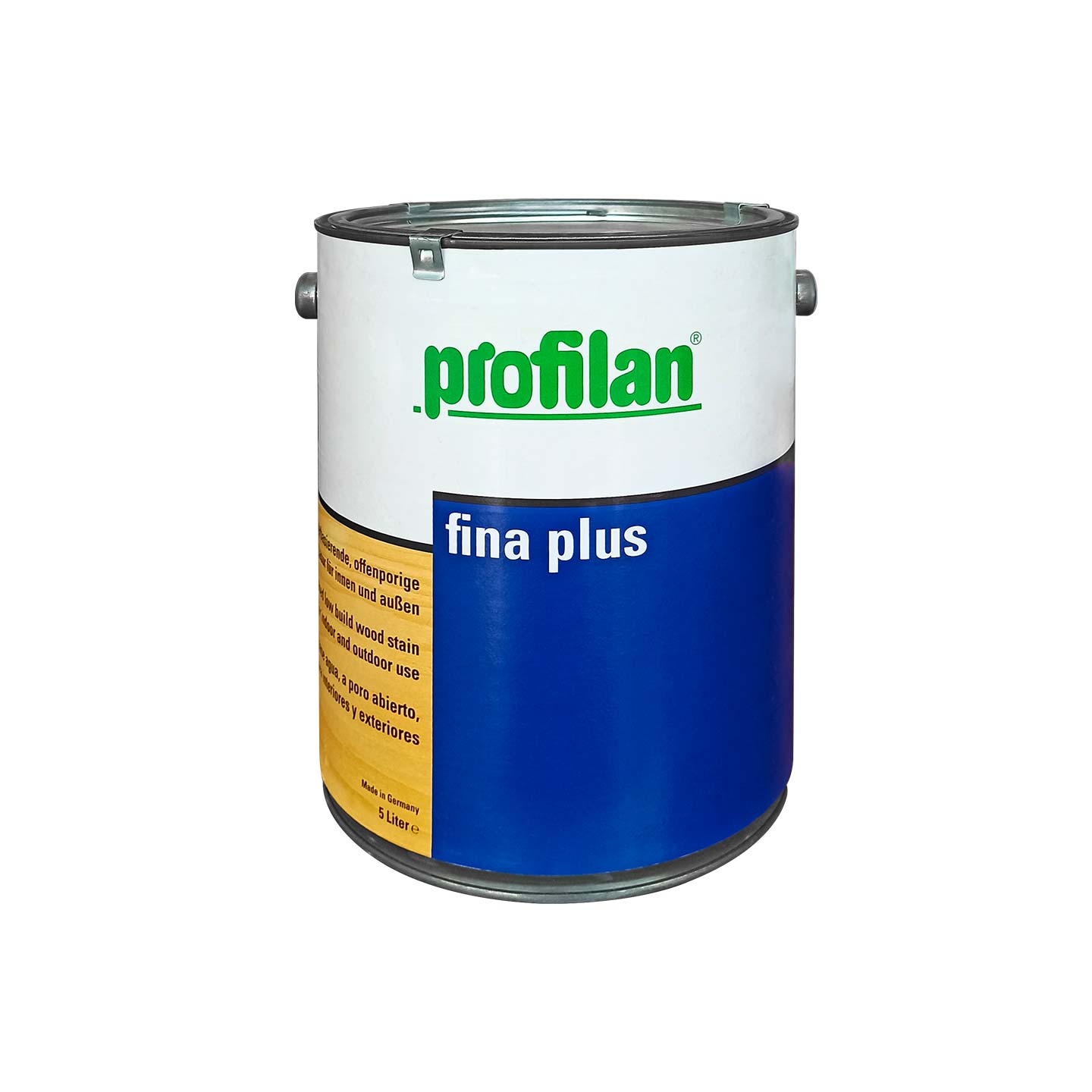 Profilan Fina Plus | Recubrimiento (Lasur) Para Protección De Madera En Exteriores | Para Fachadas, Puertas, Ventanas y Pérgolas | Base Agua