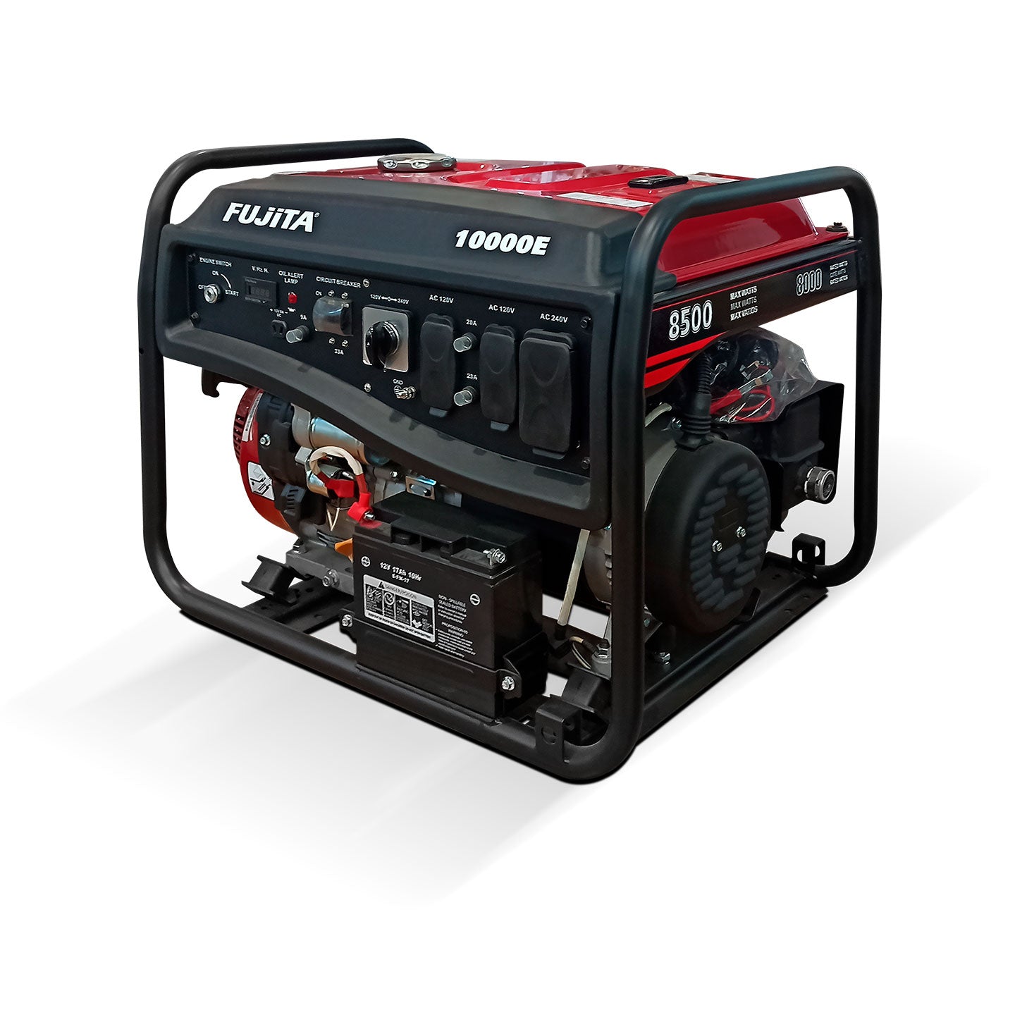 Generador De Energía A Gasolina De 8500W GD10000E Fujita| 8.2 Kw | Monofoásico