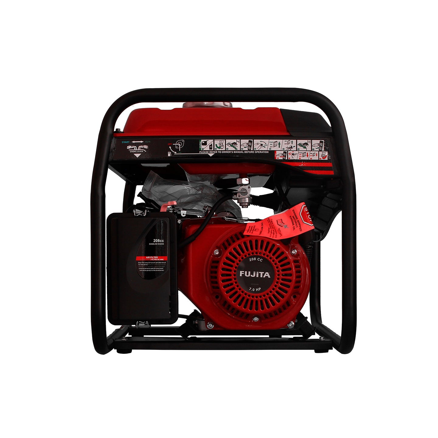 Generador De Energía A Gasolina De 3.500W GD3500 Fujita| 3.2 Kw | Monofásico
