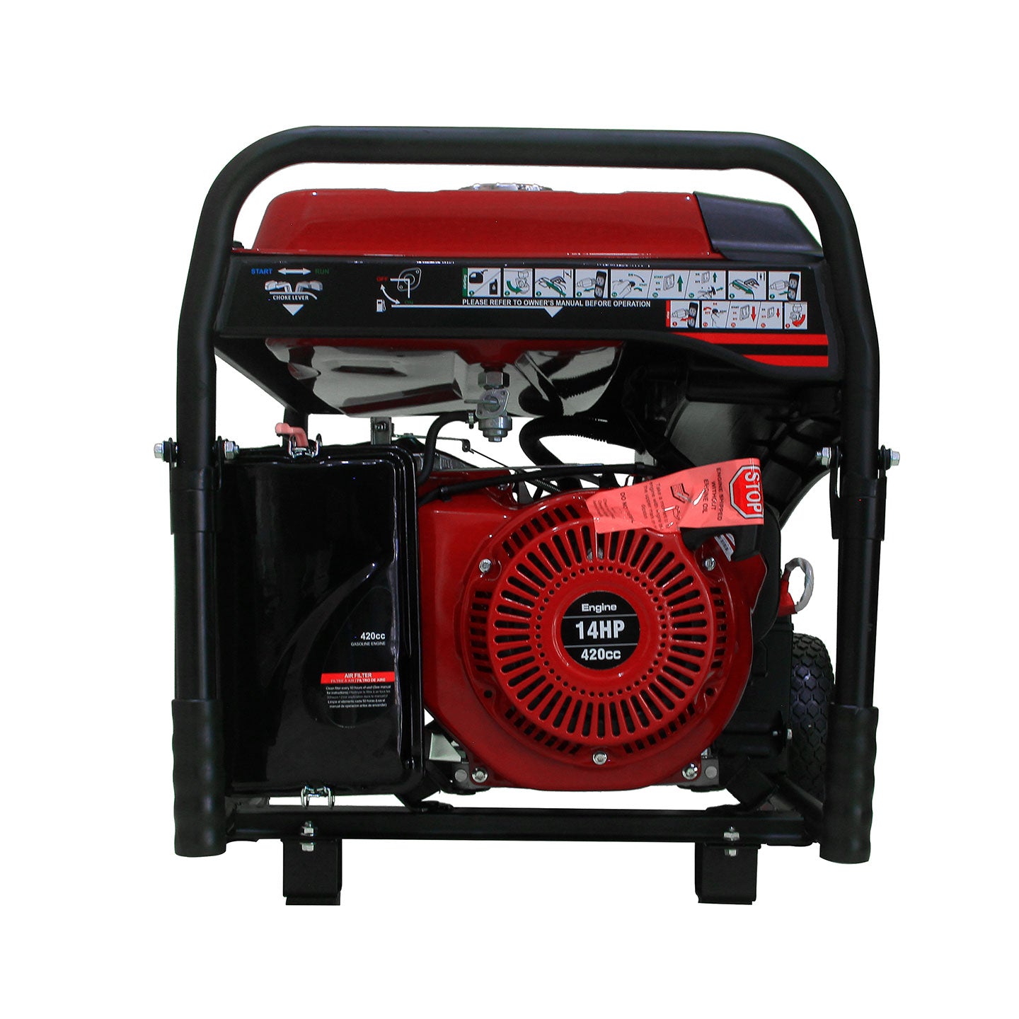 Generador De Energía A Gasolina De 7.500W GD8000E Fujita| 7.0 Kw | Monofásico