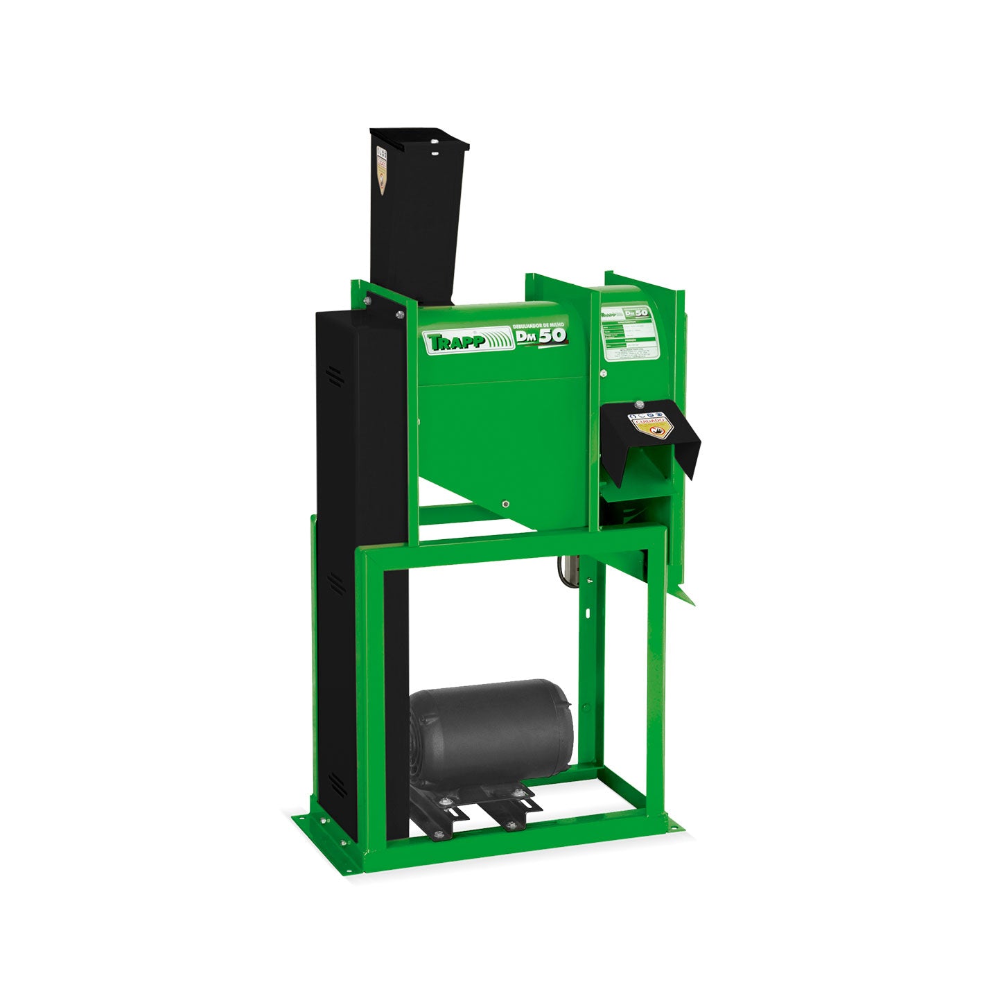 Desgranadora de Maíz JTDM50 TRAPP Para Motor Eléctrico o Gasolina | Producción 600 Kg/h | Alta Eficiencia | Sin Motor