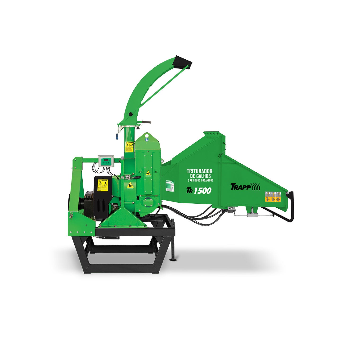 Chipeadora Industrial JTR1500 TRAPP | Corte Max 20 cm | Motor Diesel 54 CV | Residuos Forestales y Orgánicos