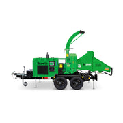 Chipeadora Industrial JTR2000 TRAPP | Corte Max 20 cm | Motor Diesel 54 CV | Residuos Forestales y Orgánicos