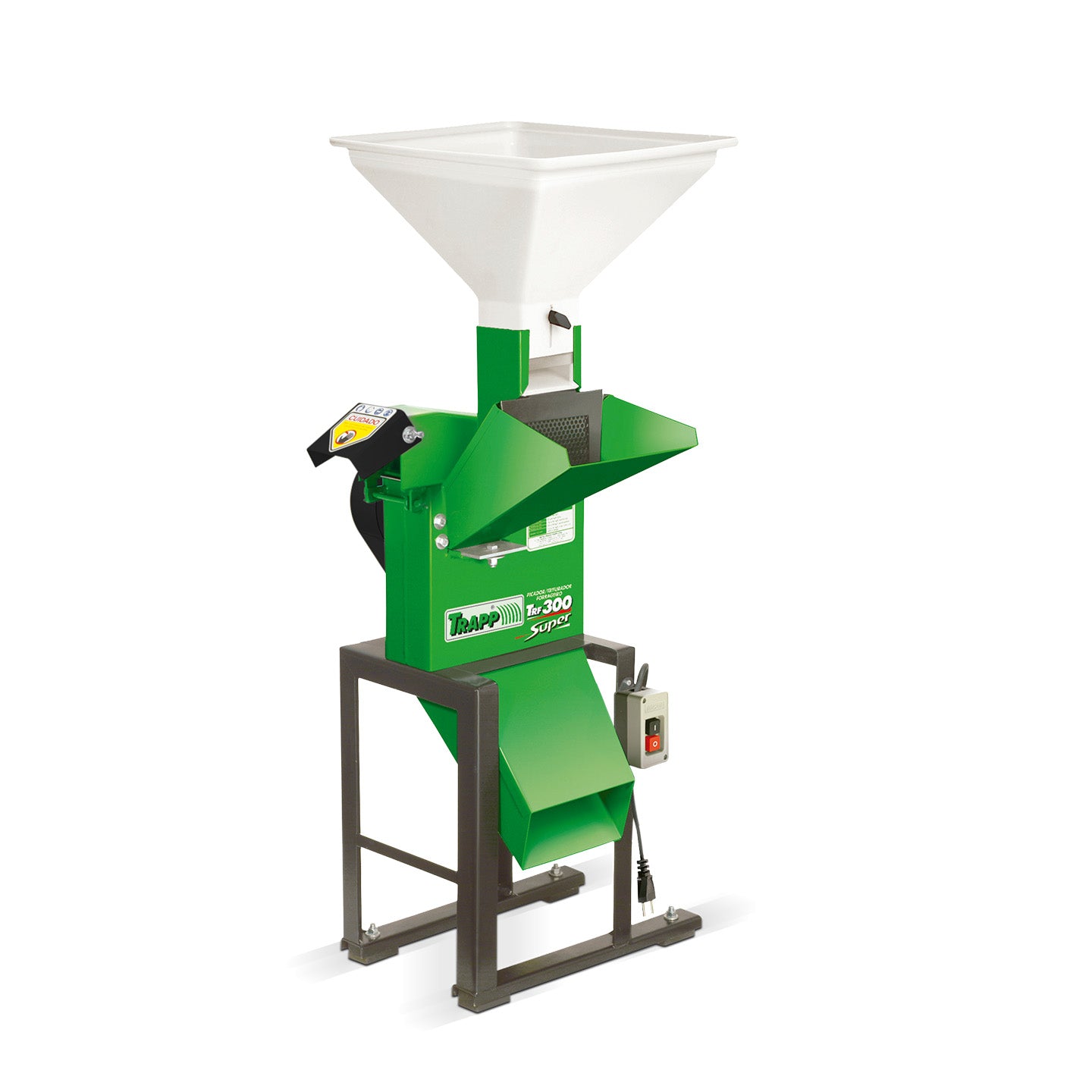 Molino Triturador Forrajero JTRF300E TRAPP con Motor Eléctrico de 3.0 HP