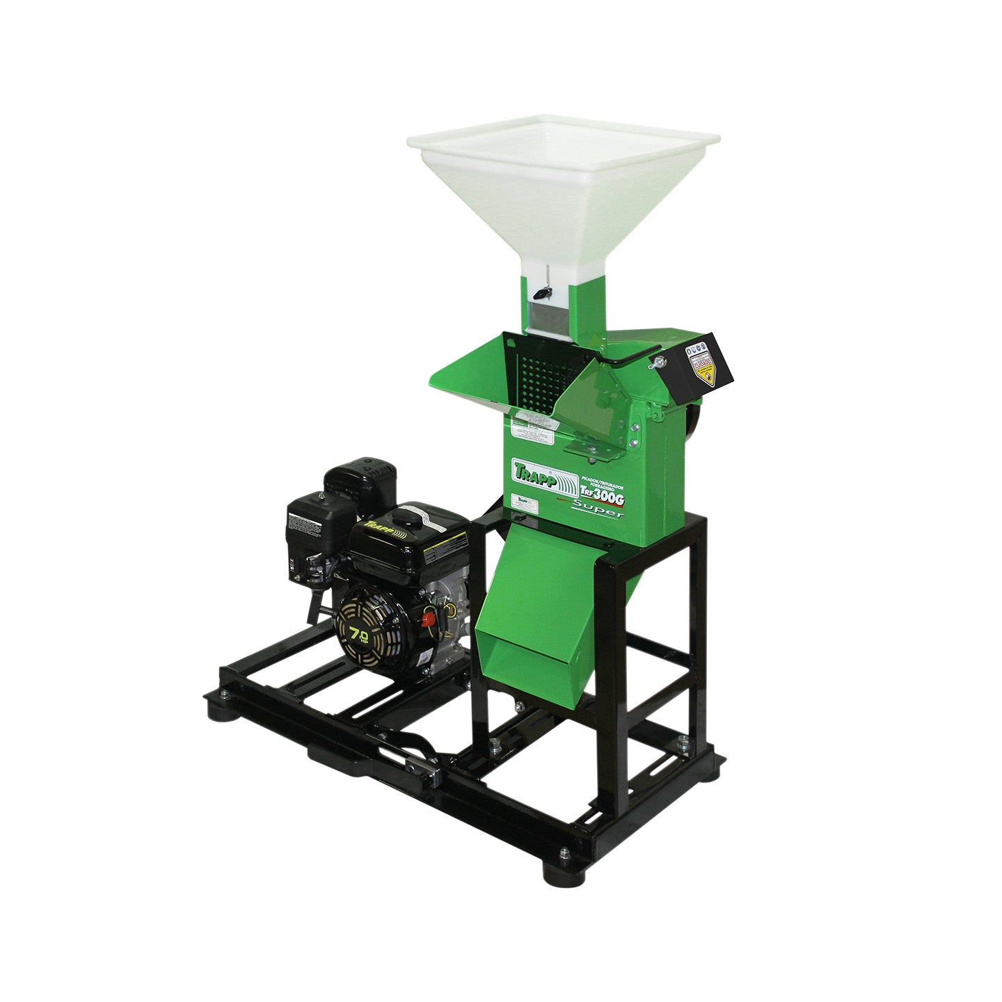 Molino Triturador Forrajero JTRF300G TRAPP Para Motor A Gasolina De 6.5 HP | Alto Rendimiento 1.400 Kg/h | Sin motor