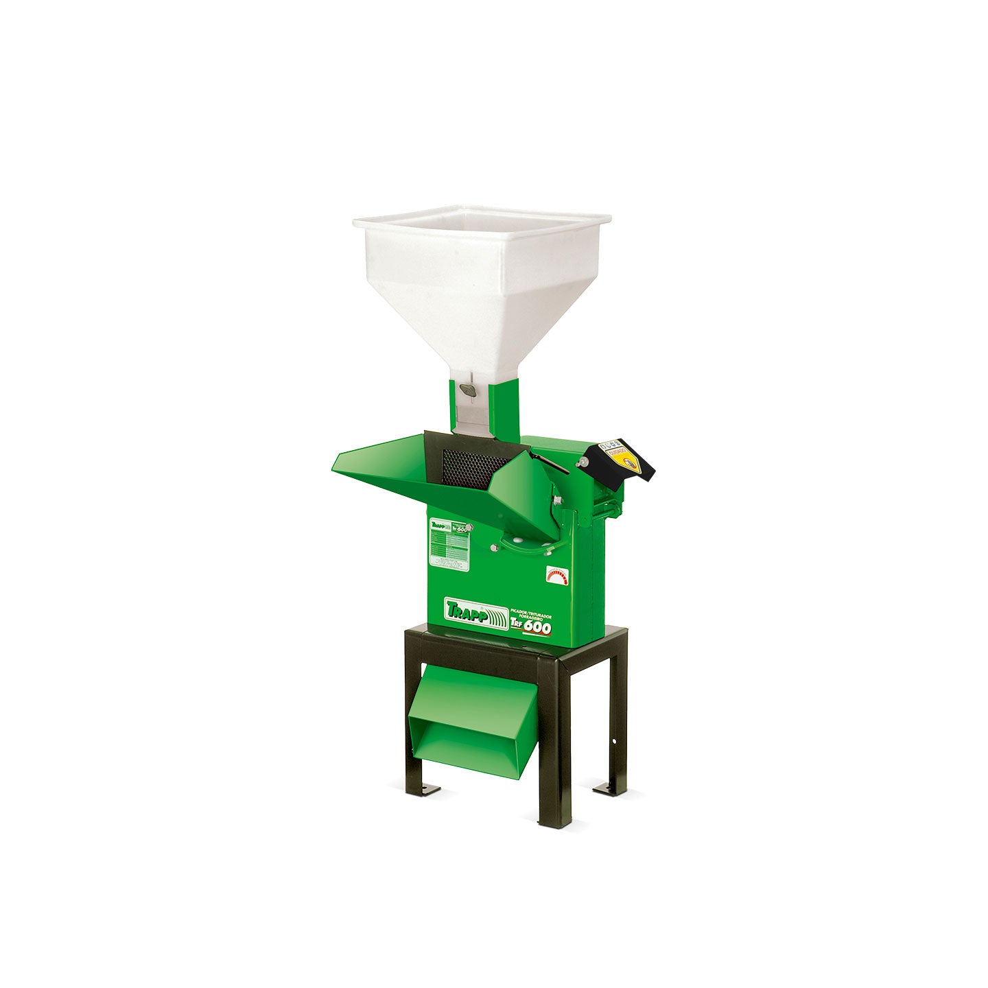 Molino Triturador Forrajero JTRF600 TRAPP Para Motor Eléctrico o Gasolina| Alto Rendimiento 2000 Kg/h | Granos y Forrajes | Industrial