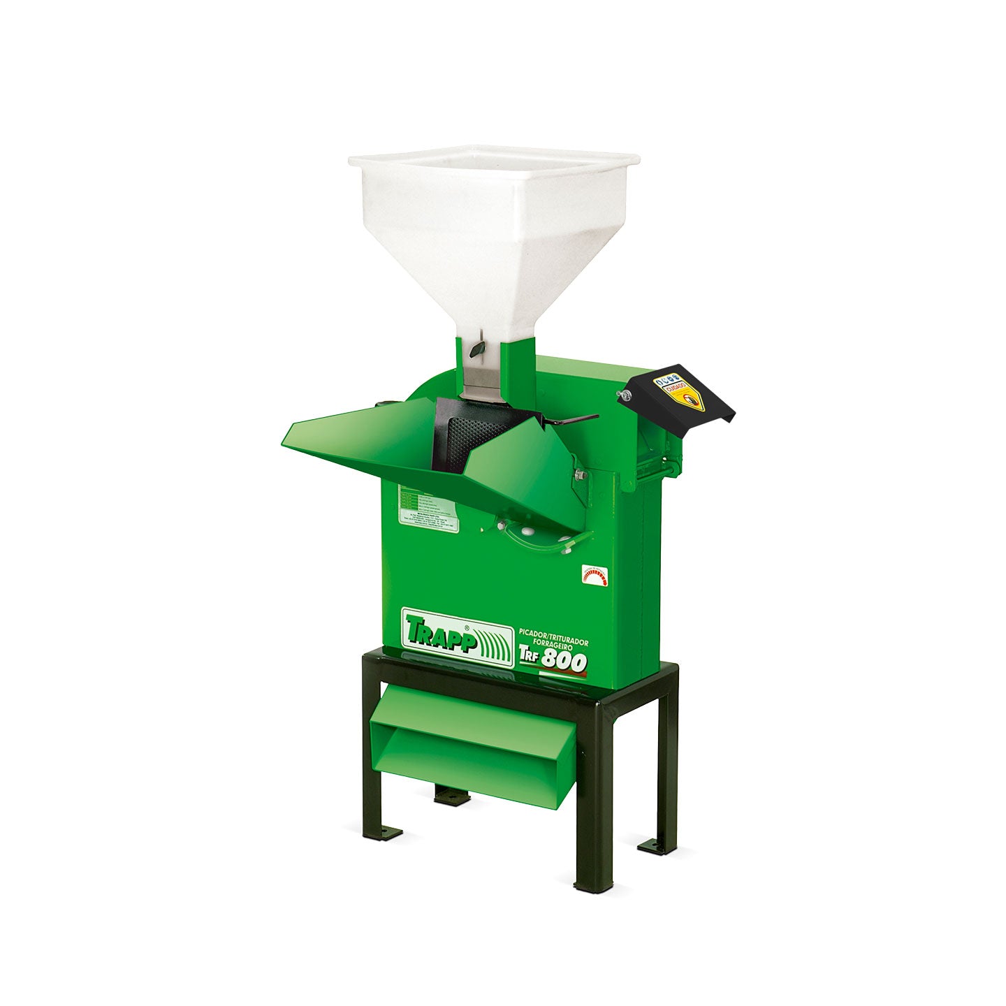 Molino Triturador Forrajero JTRF800 TRAPP Para Motor Eléctrico o Gasolina | Alto Rendimiento 4000 Kg/h | Granos y Forrajes | Sin Motor | Industrial
