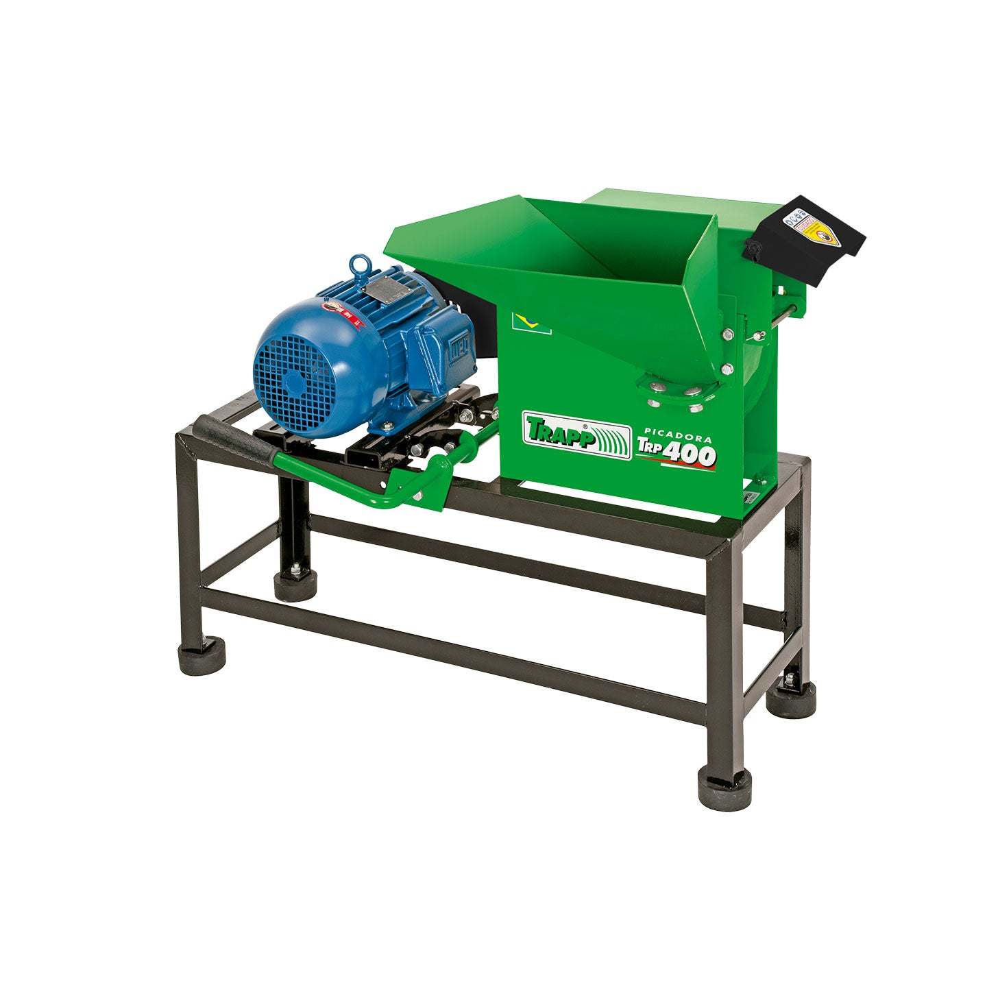 Picapasto JTRP400 TRAPP Para Motor A Gasolina de 5.5 HP | Alto Rendimiento 4 Ton/h | Forrajes y Material Verde | Sin Motor