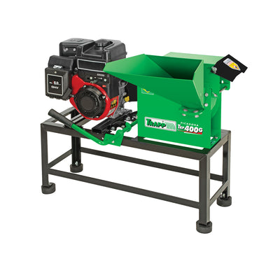 Picapasto JTRP400G TRAPP Con Motor A Gasolina de 6.5 HP | Alto Rendimiento 4 Ton/h | Forrajes y Material Verde | Uso Industrial