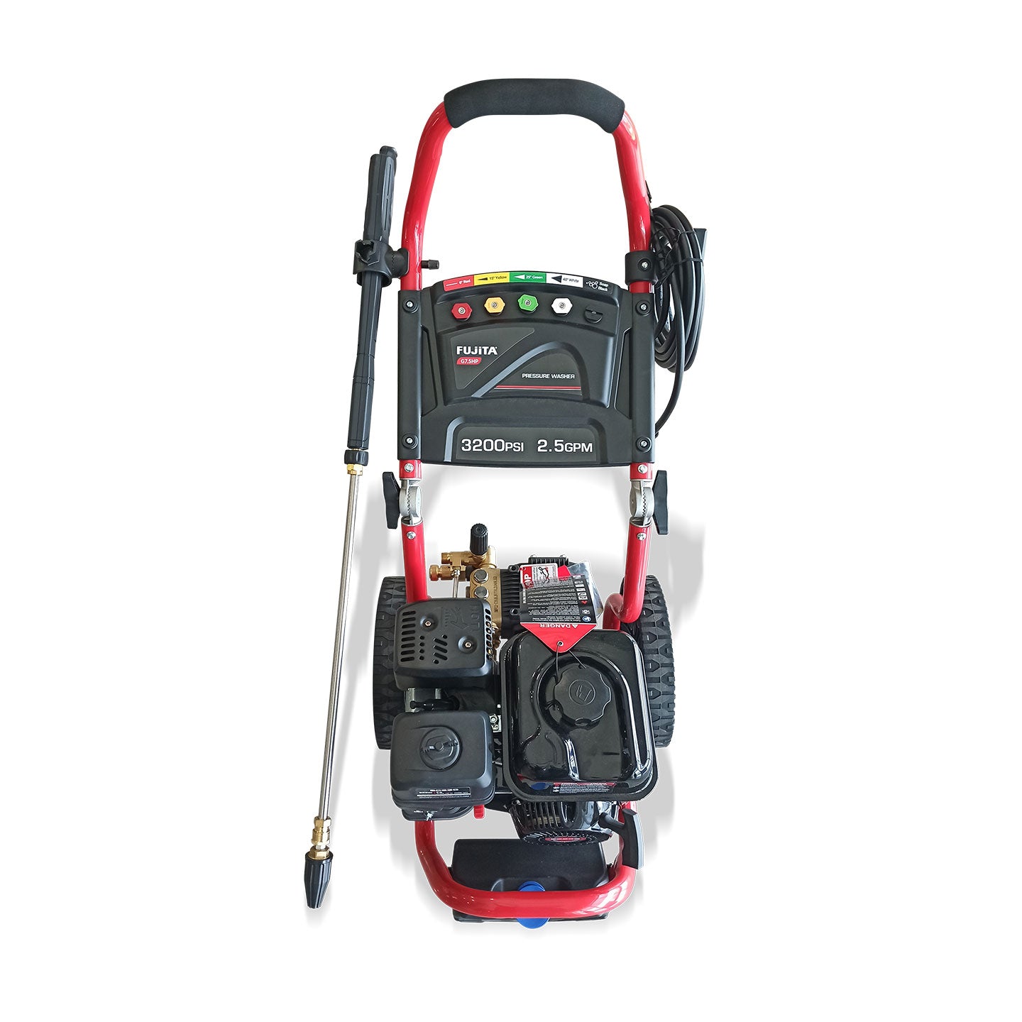 Hidrolavadora A Gasolina De 7.5 HP LHIDROG75 Fujita | 3200 PSI | 9.5 L/min | Alta Presión