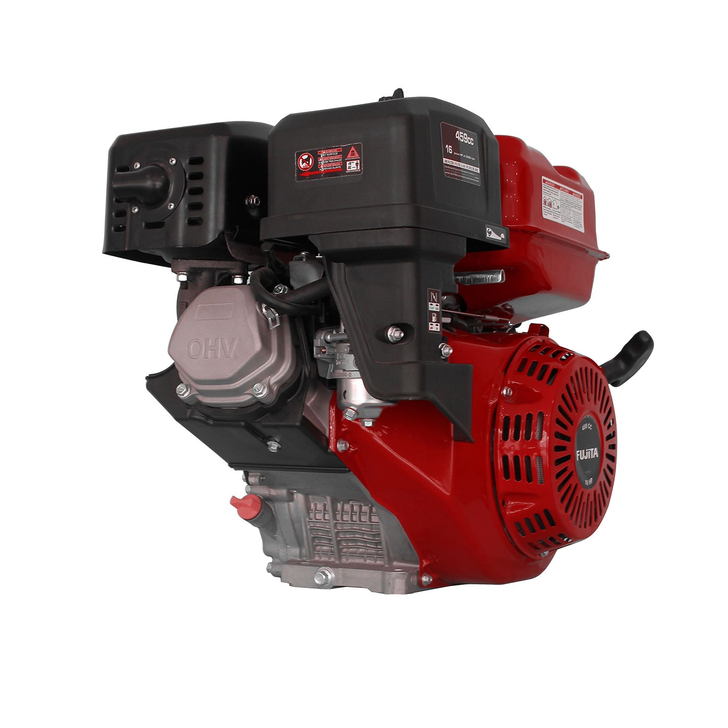Motor A Gasolina De 16 HP MD16CR Fujita | 459 CC | 4 Tiempos | Cuña/Rosca 1"