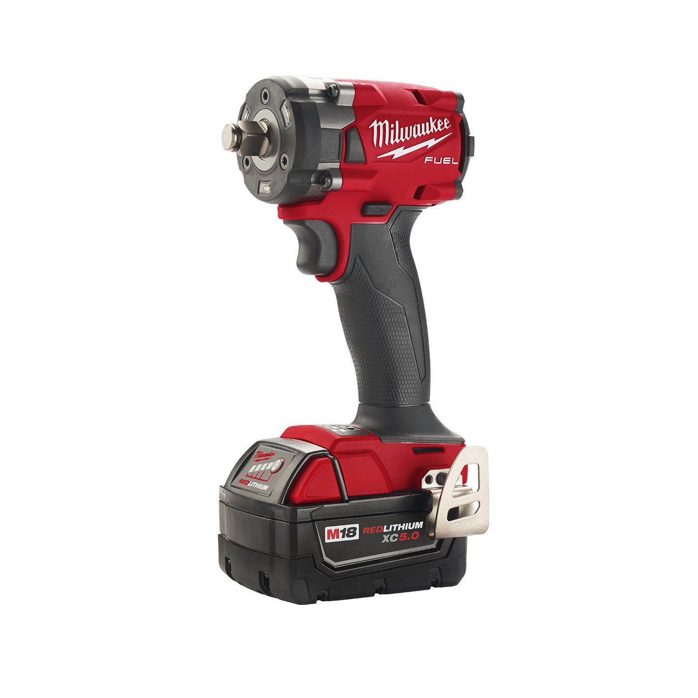 Llave De Impacto Inalámbrica Milwaukee De 1/2" Pulg. MW285522R | M18 Fuel | 2 Baterías y Cargador