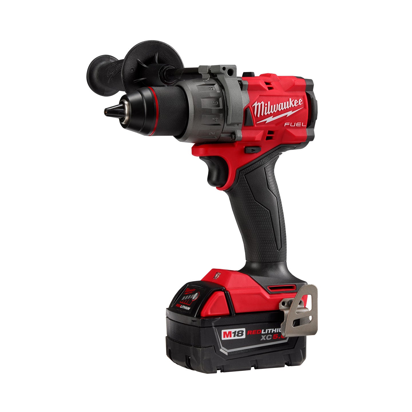 Taladro Percutor/Atornillador Inalámbrico Milwaukee De 1/2" Pulg. MW290422 | M18 Fuel | Dos Baterías y Cargador