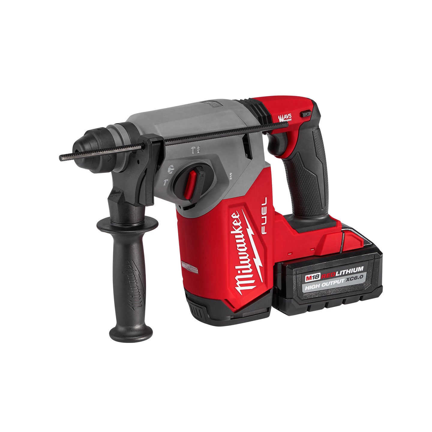 Rotomartillo Inalámbrico SDS Plus Milwaukee De 1” Pulg. MW291222 | M18 Fuel | 2 Baterías y Cargador