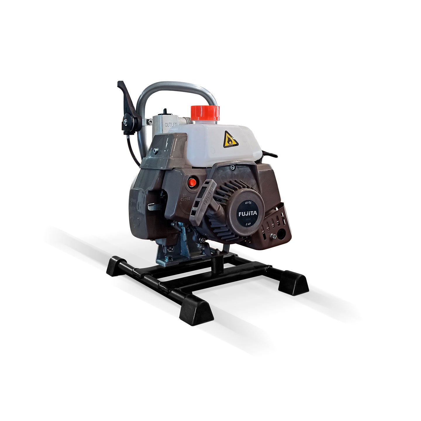 Motobomba Autocebante A Gasolina de 2.0 HP QGZ25-30 Fujita | 2 Tiempos