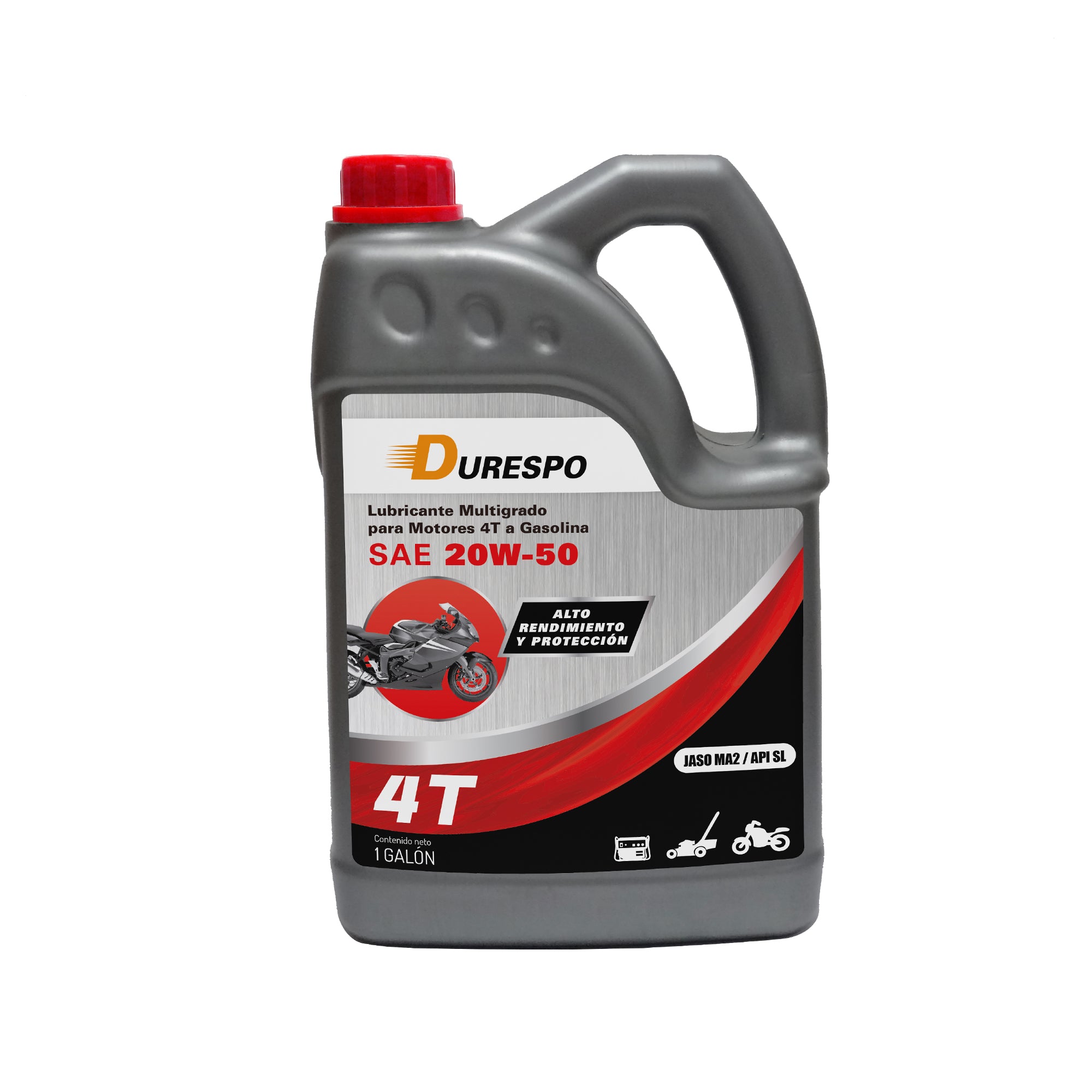 Lubricante Multigrado Para Motores 4T a Gasolina | SAE 20W50 | Marca Durespo