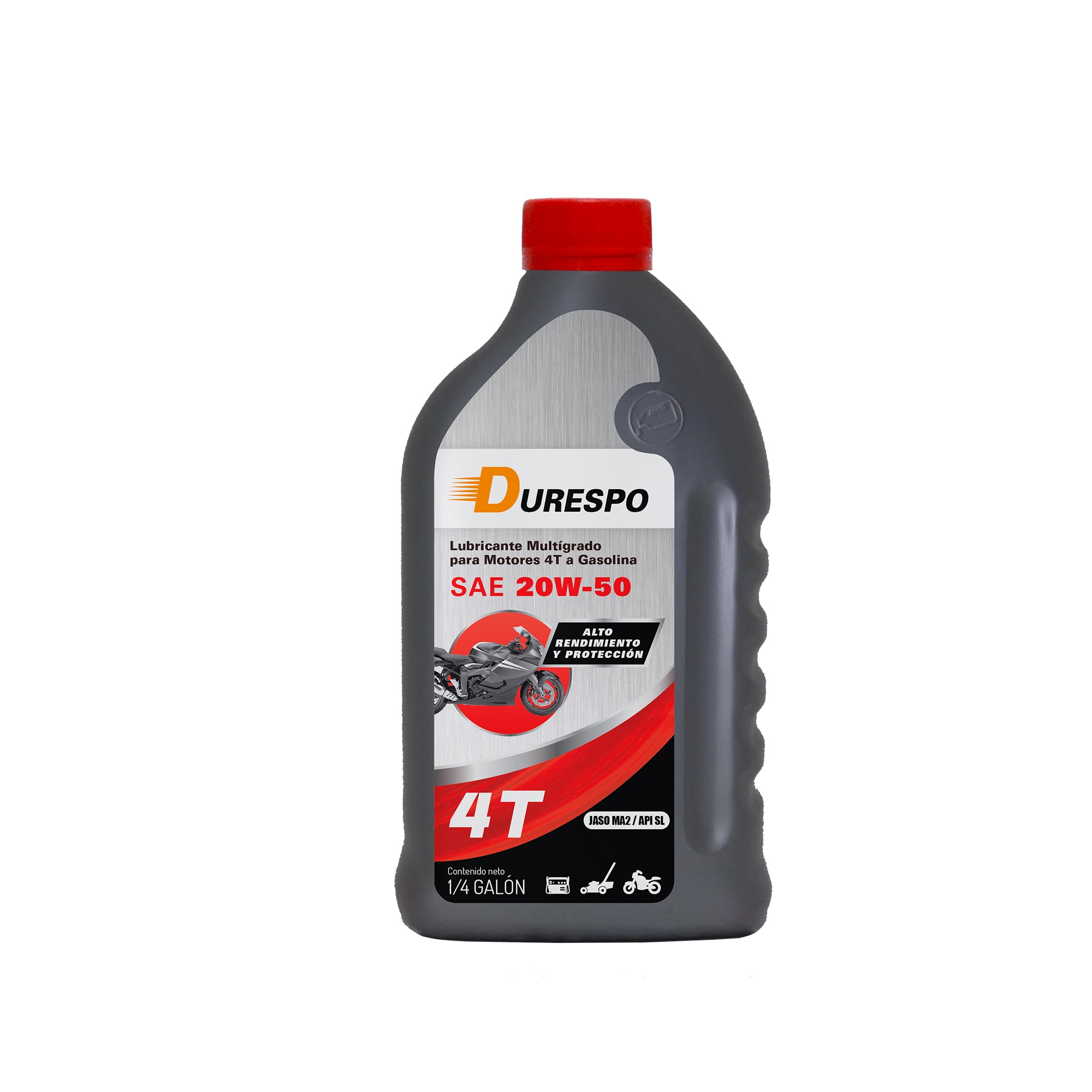 Lubricante Multigrado Para Motores 4T a Gasolina | SAE 20W50 | Marca Durespo