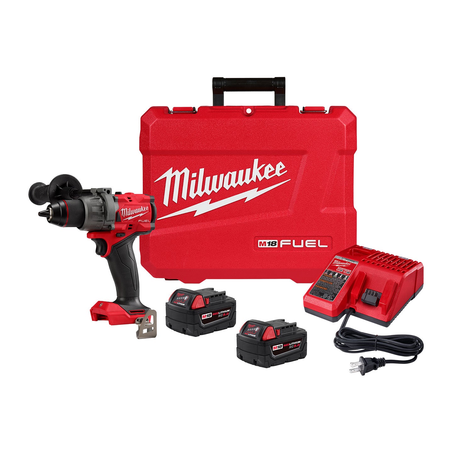 Taladro Percutor/Atornillador Inalámbrico Milwaukee De 1/2" Pulg. 