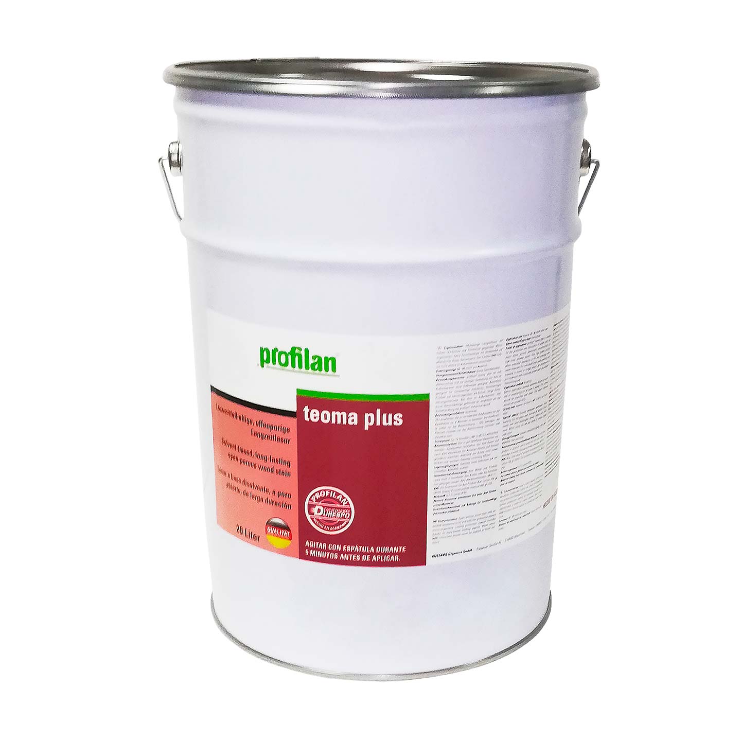 Profilan Teoma Plus | Recubrimiento (Lasur) Para Protección de Madera en Exteriores | Para Decks, Jacuzzis, Muelles y Embarcaderos | Base Solvente