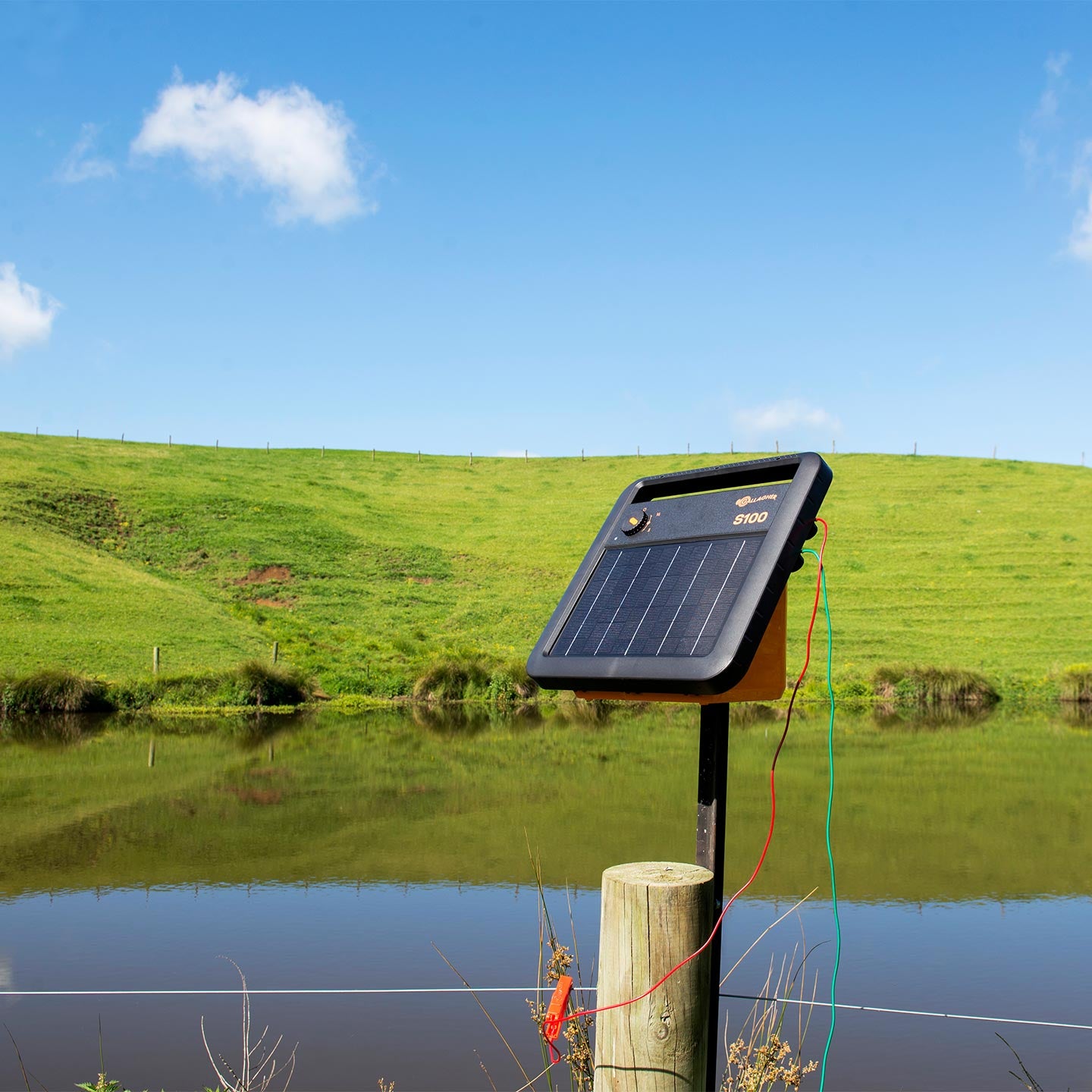 Impulsor Solar Portátil Para Cercas Eléctricas S100 Gallagher | 10 Km | ZG34630