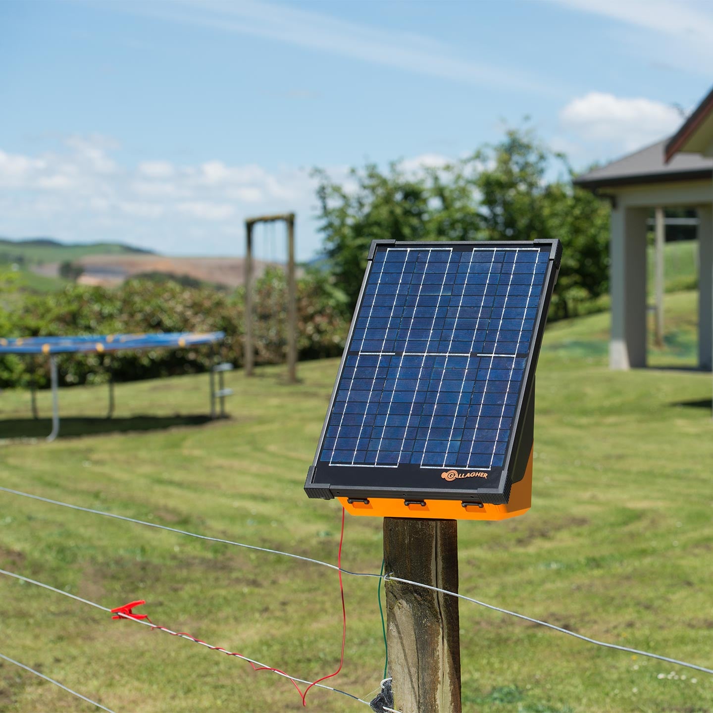 Impulsor Solar Portátil Para Cercas Eléctricas S200 Gallagher | 20 Km | ZG36030