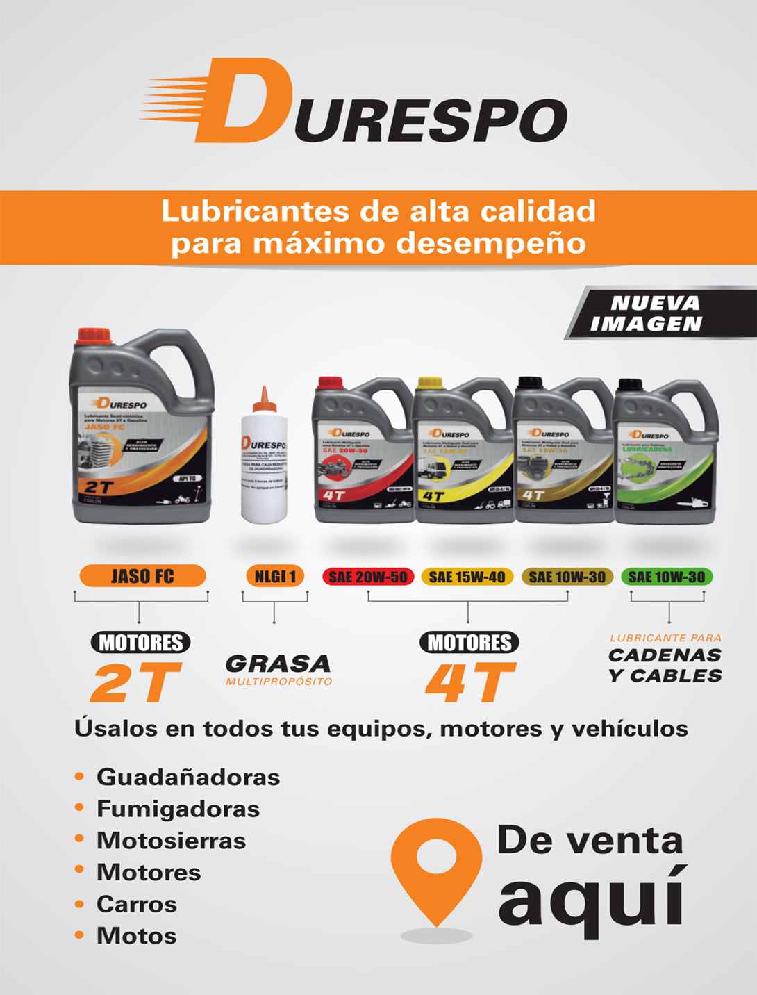 Catálogo Lubricantes Durespo