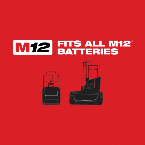 Milwaukee Sierra Sable inalámbrica M12™ con escobillas 12-voltios, MW242021, con batería ion de litio de 1.5 amperios, incluye maletín y cargador - Imagen 3
