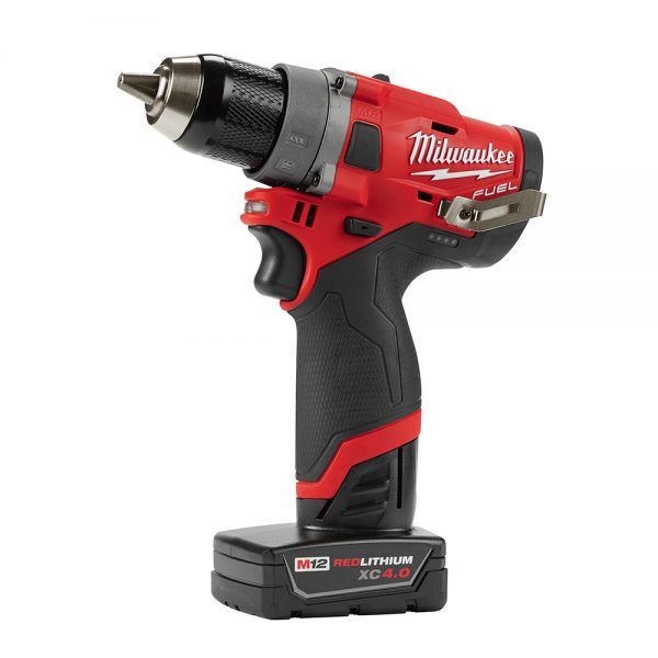 Milwaukee M12™ FUEL Sin Escobillas12-voltios, Taladro/Atornillador de 1/2” inalámbrico con dos baterías ion de litio de 4.0 amperios, MW250322, incluye estuche y cargador multivoltaje - Imagen 5