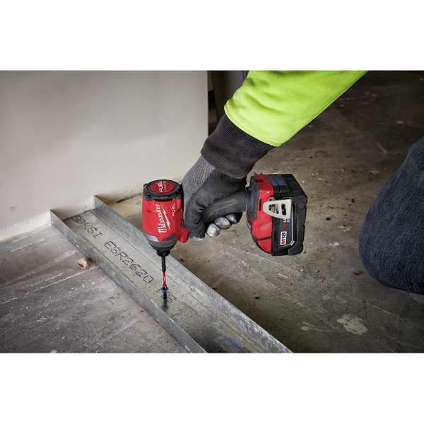 M18™ FUEL Brushless 18-voltios Atornillador de impacto hexagonal de 1/4" inalámbricos 2853-22 Milwaukee, con dos baterías ion de litio de 5.0 amperios, incluye estuche y cargador - Imagen 11