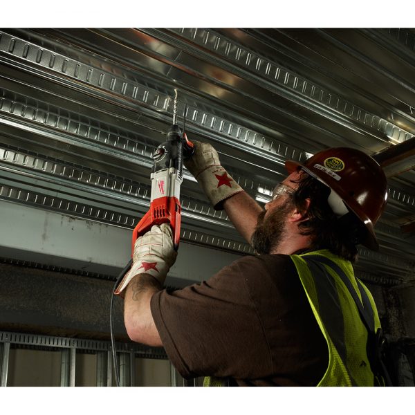 Milwaukee Rotomartillo Alámbrico SDS PLUS 1", 7 amp, 840 Watts, 3.25 Joules, 0 - 5625 GPM, 1500 RPM MW526221 - Imagen 6